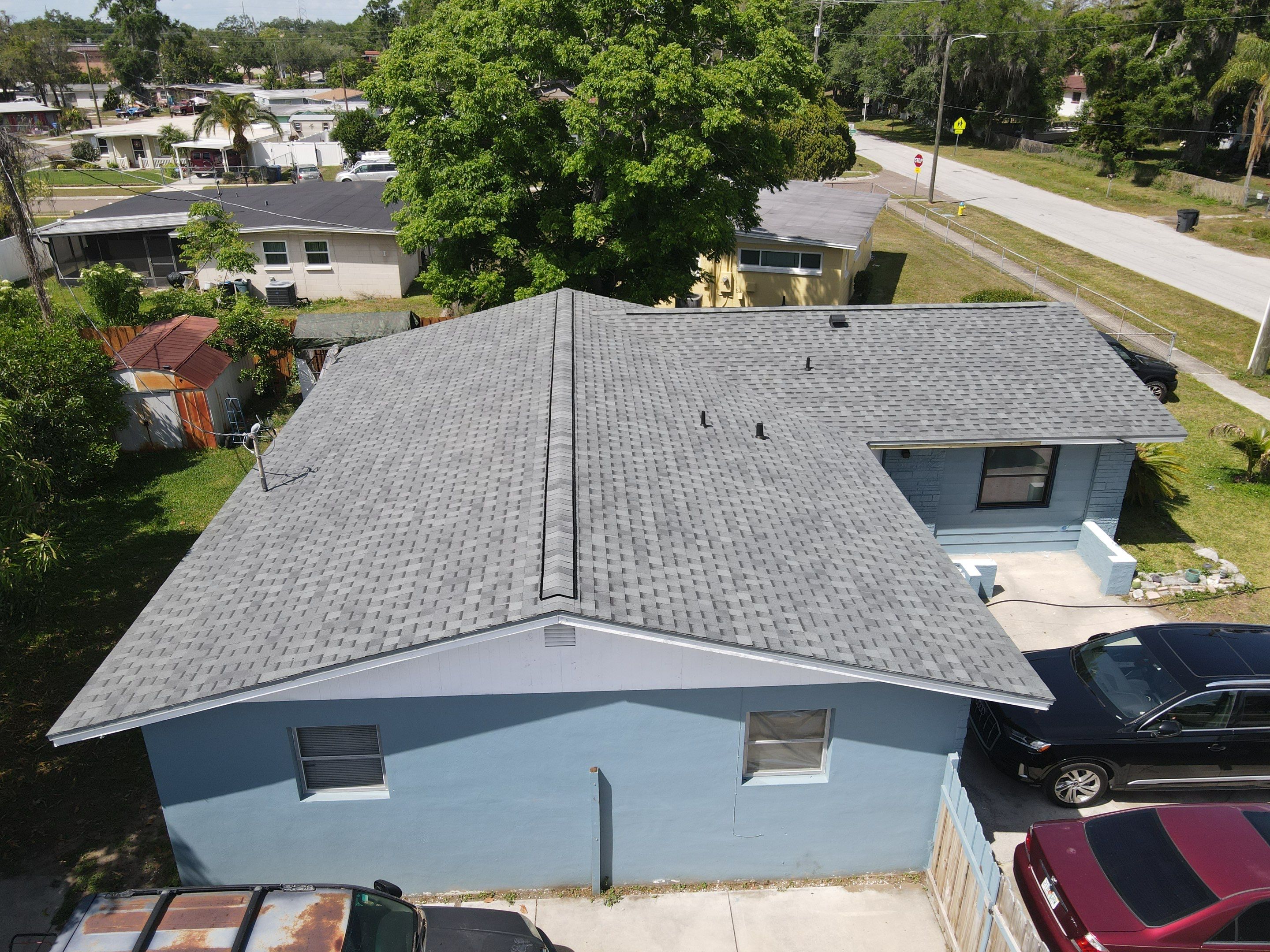Roof replacement in Brandon, FL. by Steadfast Roofing 