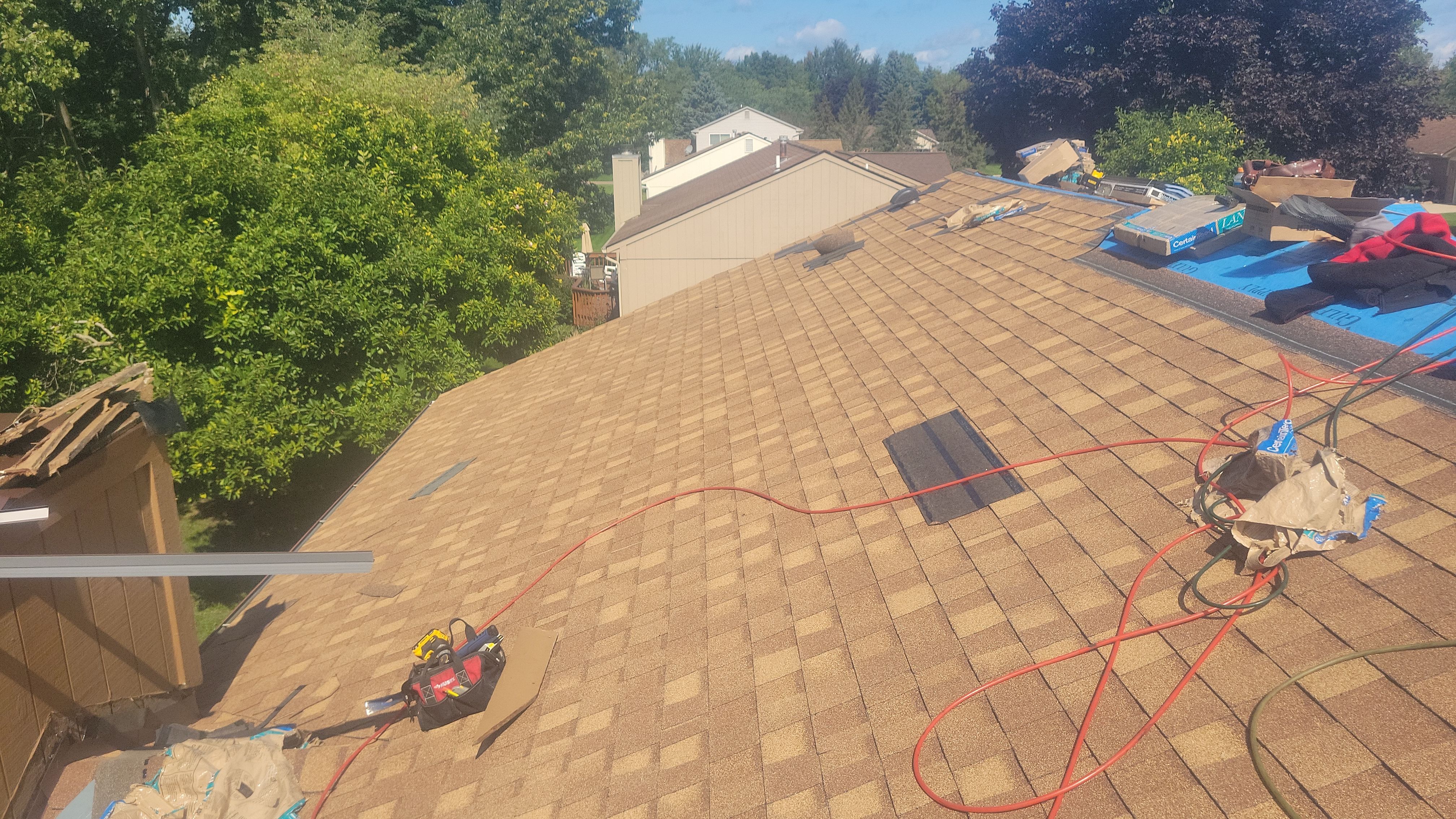 Roof Replacement using CertainTeed Landmark by 180 Contractors