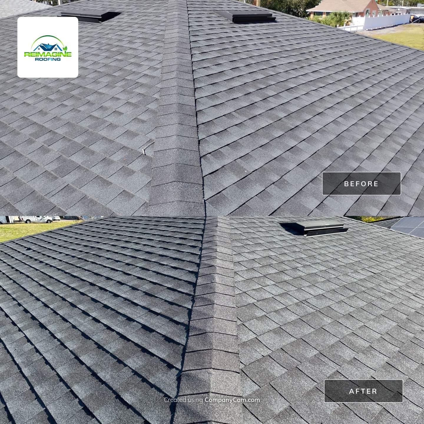 Pewter Gray Shingles by Reimagine Roofing