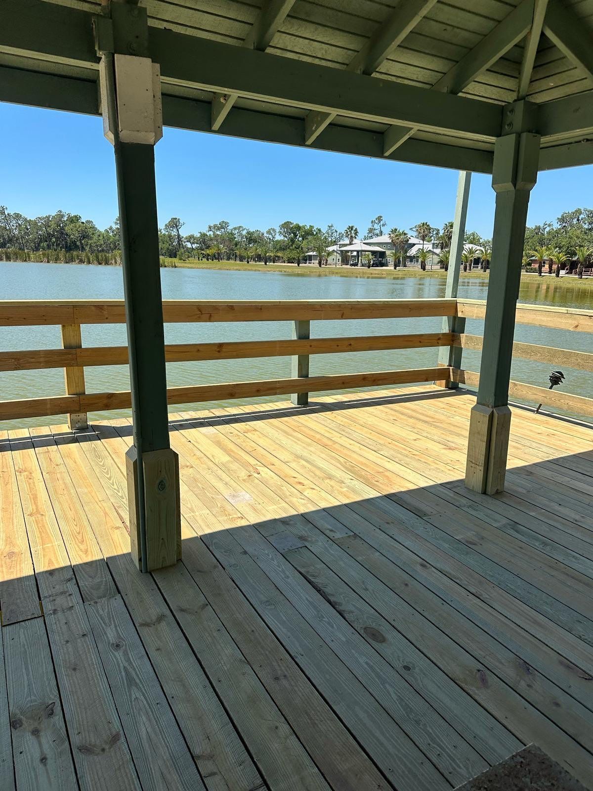NEW WOOD DECK by TTS Remodeling corp & Genesis Restauration
