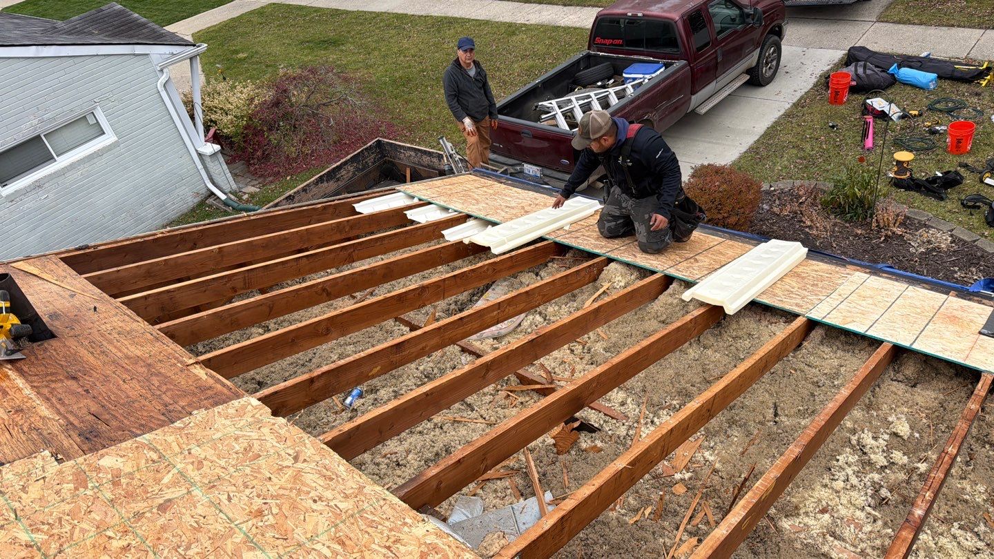 Roof Replacement using Owens Corning Onyx Black by 180 Contractors