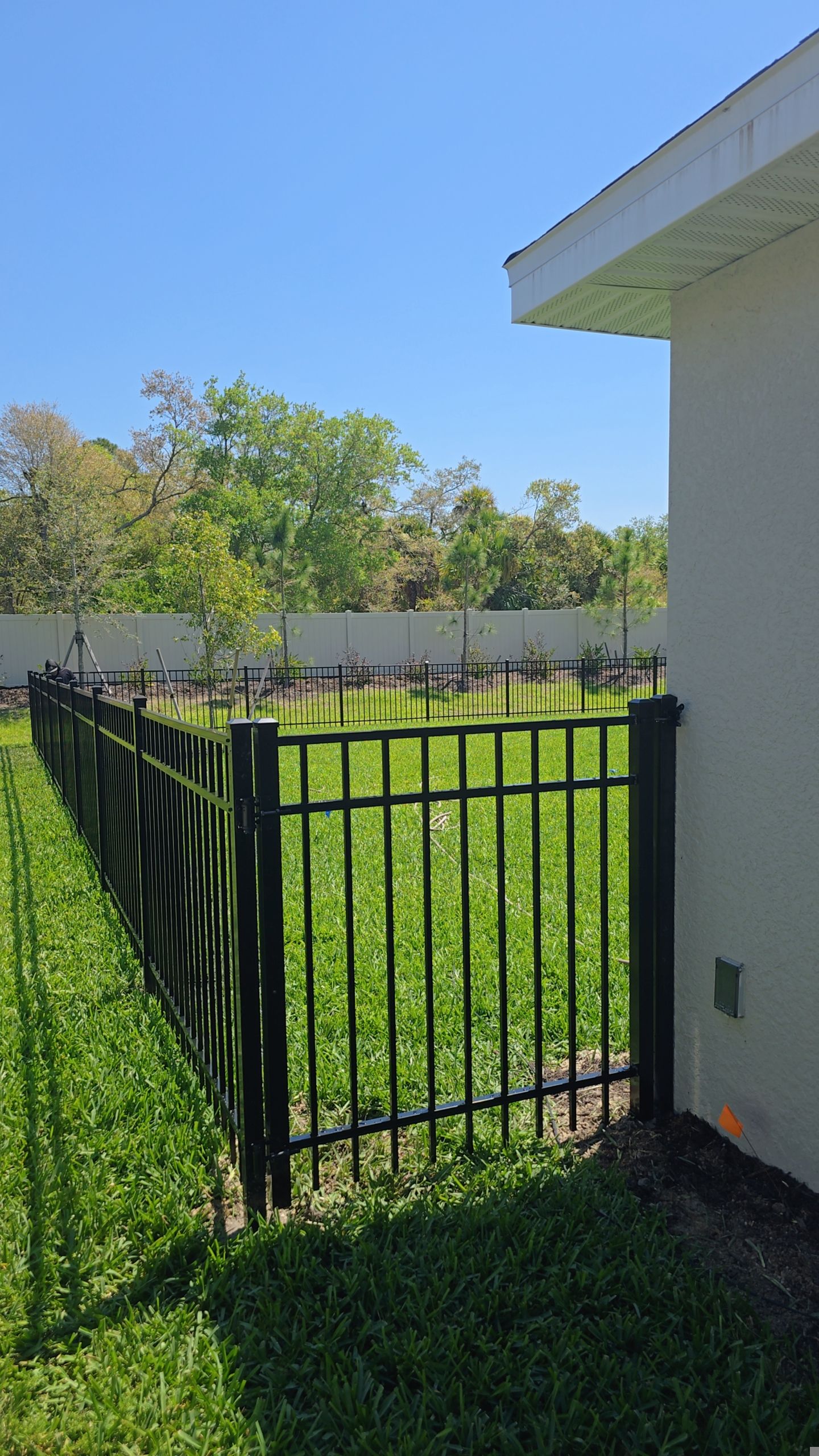 Aluminum Install in Cove at West Port by True Fence LLC