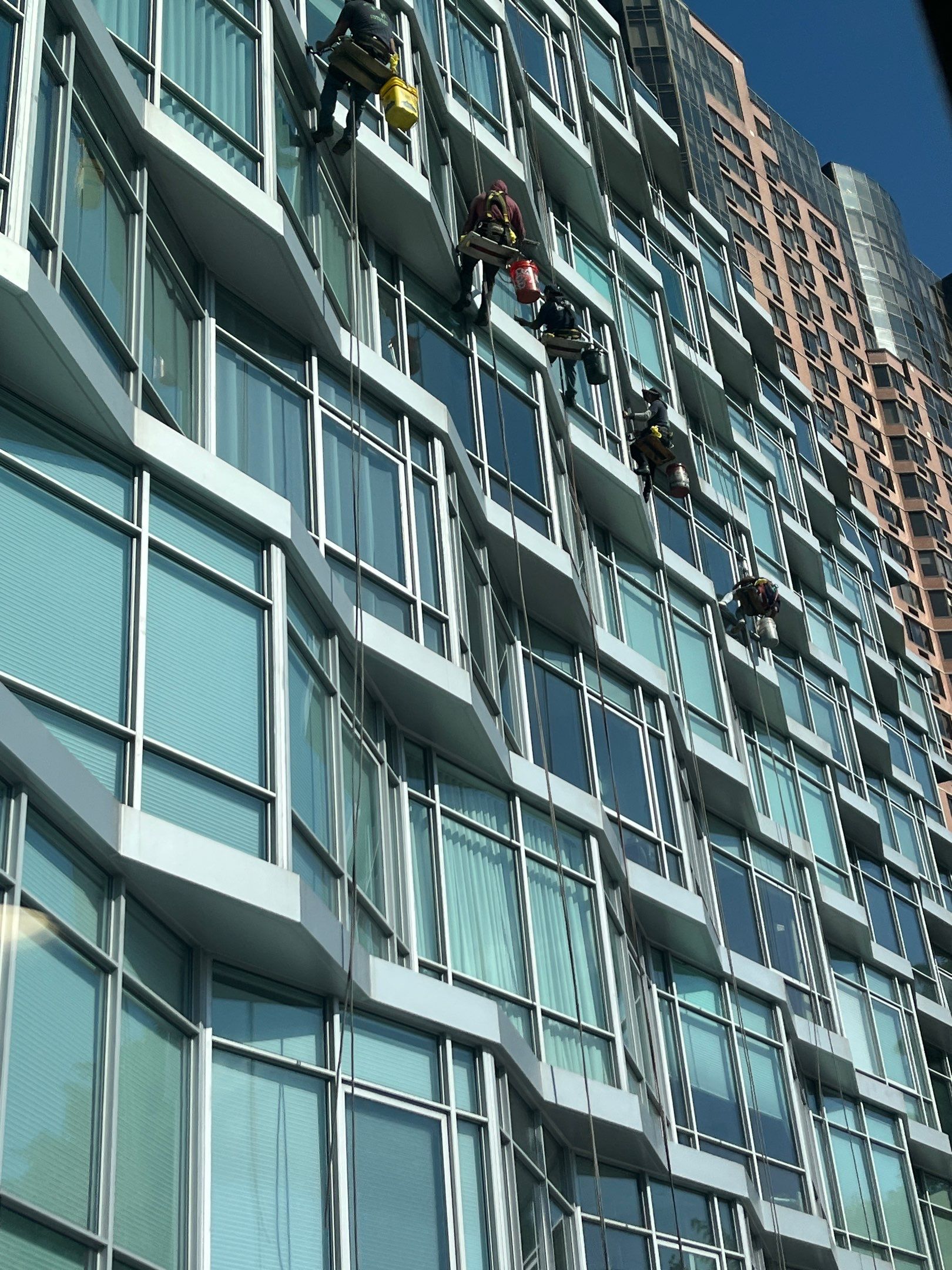 Commercial Window Cleaning in Edgewater, NJ by Clearview Washing