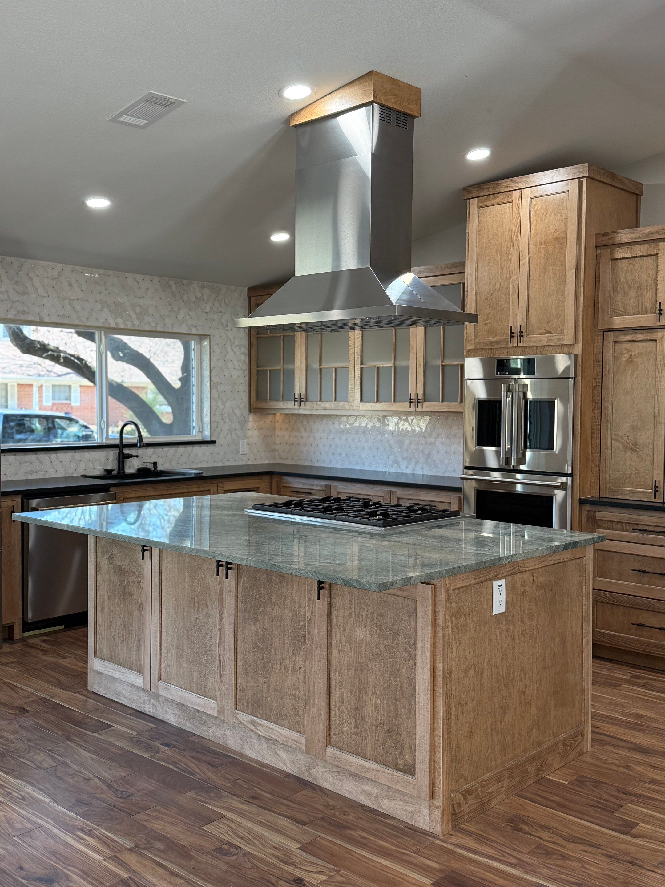 Custom Kitchen Remodel & Load Bearing Wall Removal: Dallas, TX by C3 Custom Builds
