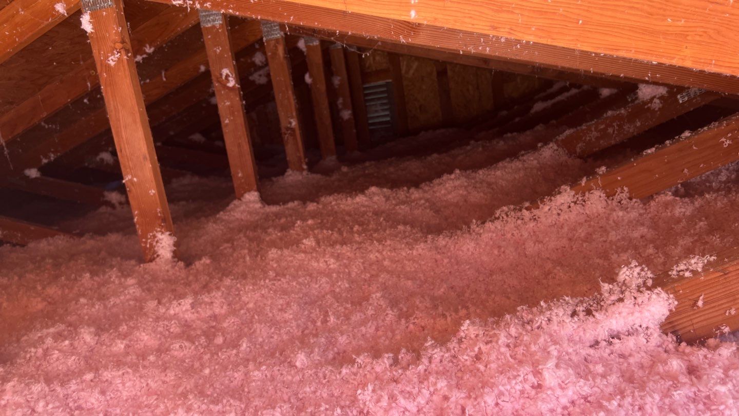 Attic Insulation using Owens Corning Insulation by Byers Enterprises 