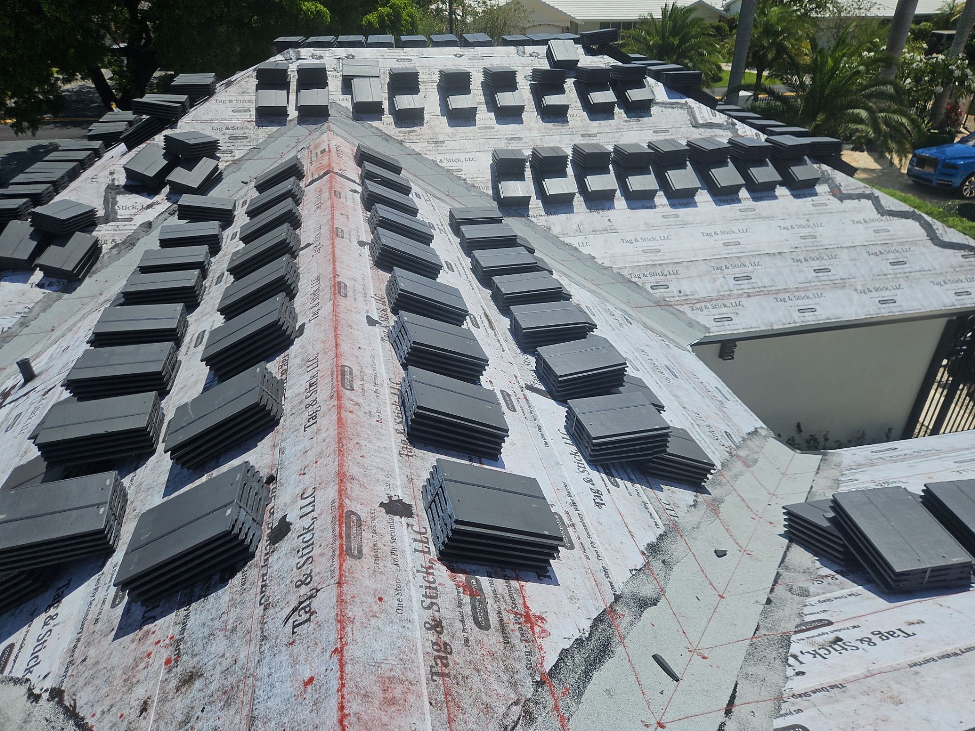 Residential Roofing Installation using WestLake Roofing Tile by BLUES BROTHERS ROOFING
