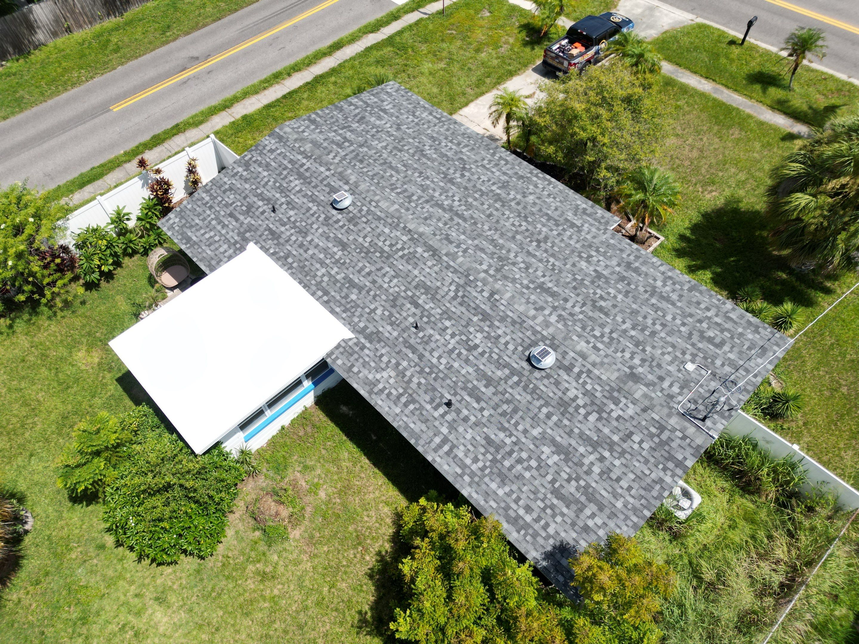 Roof Replacement in Tampa, FL. by Steadfast Roofing 
