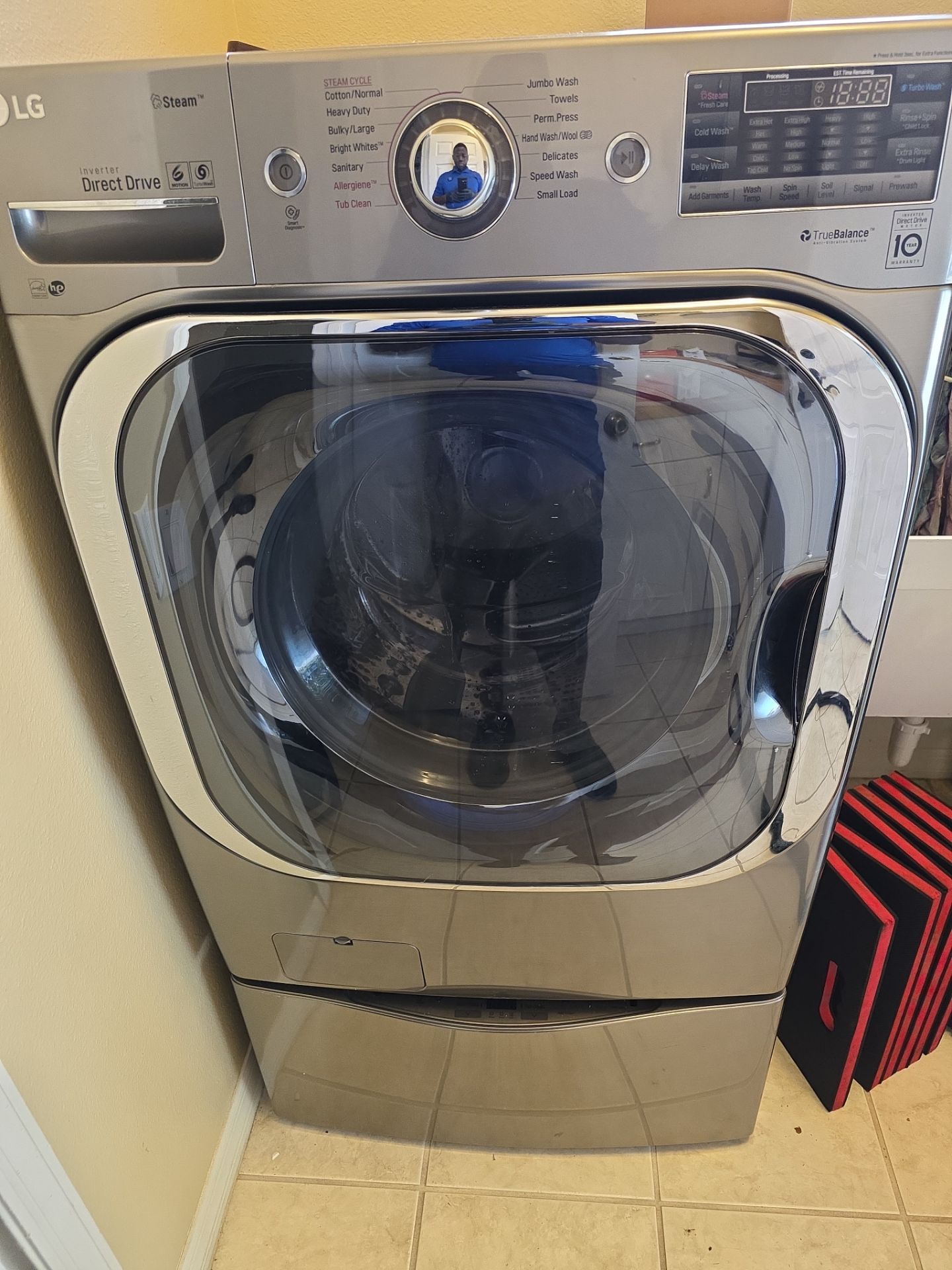 LG Front-Loading Washing Machine Repair and Pump Replacement in Windermere by AMB-WORKS APPLIANCE REPAIR