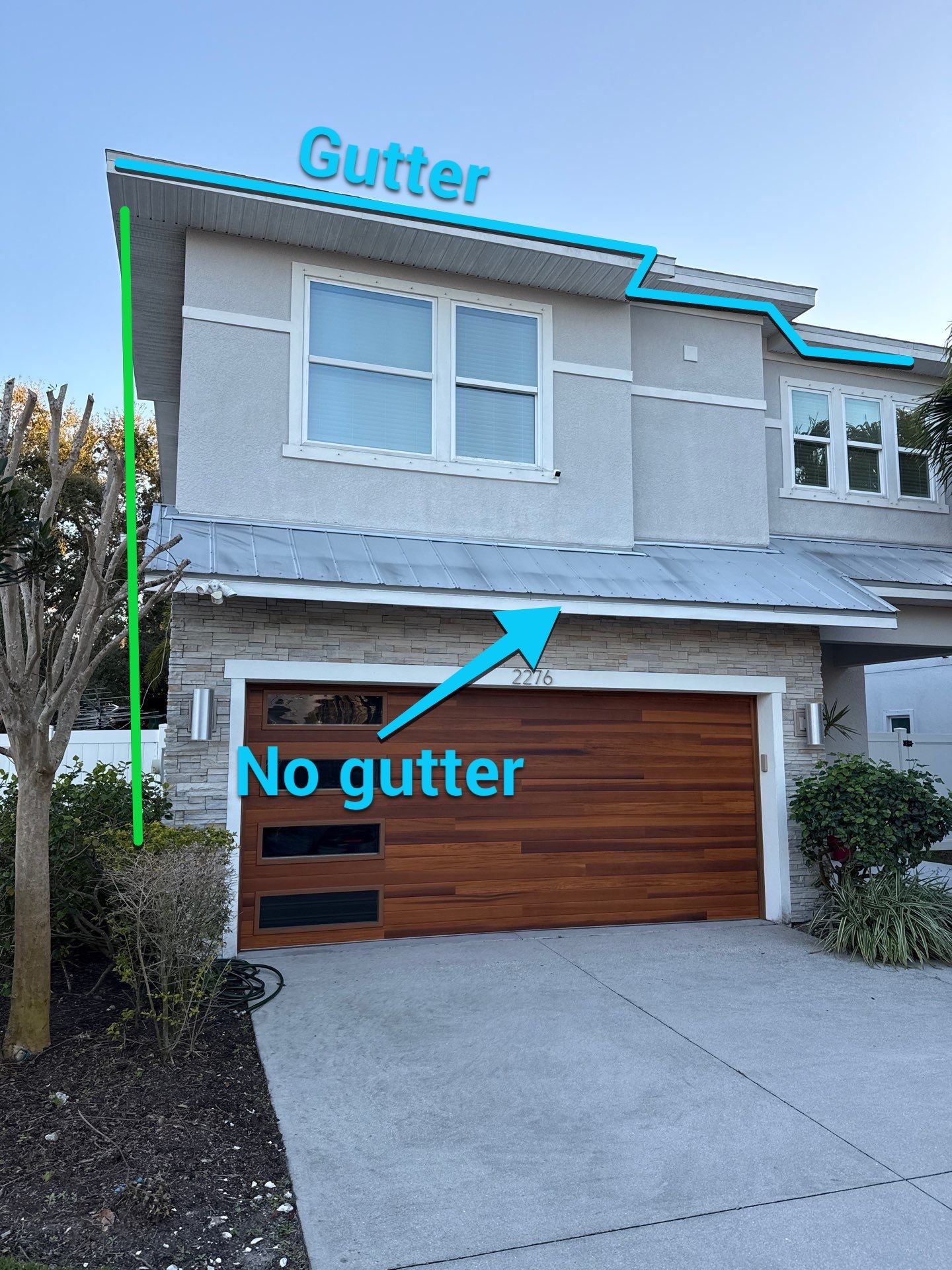 White K Style Seamless Gutters using 6 Inch Seamless Gutters in Sarasota FL by Gutter Professors