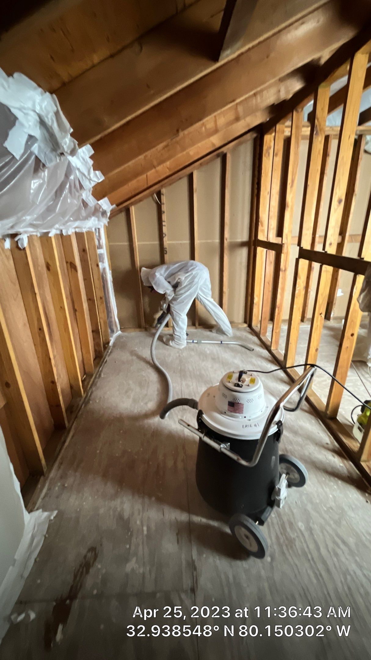 Fire Loss with Asbestos Abatement by EAS Environmental, LLC.