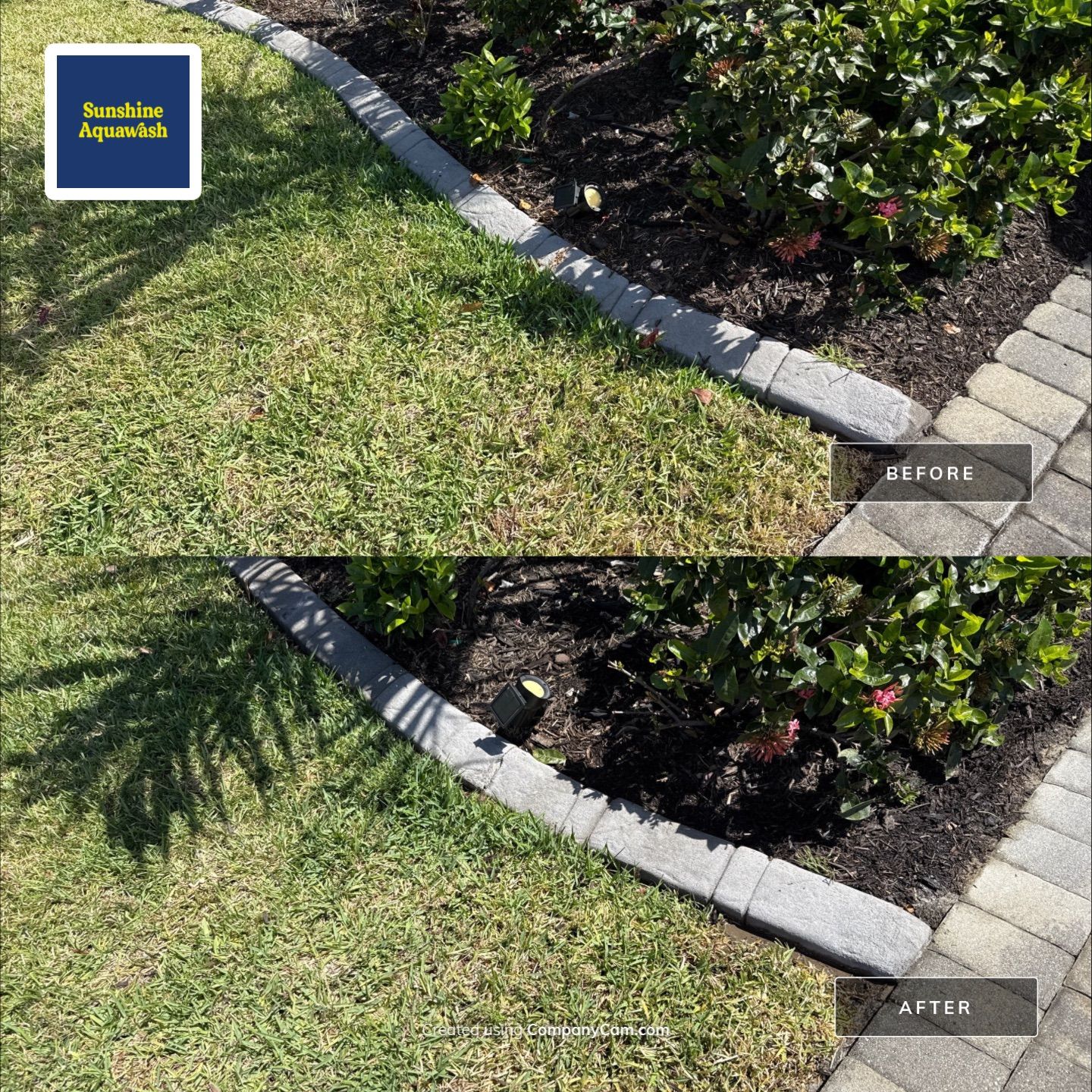 Paver Driveway & Concrete Cleaning | Trevesta Community | Palmetto, FL by Sunshine AquaWash
