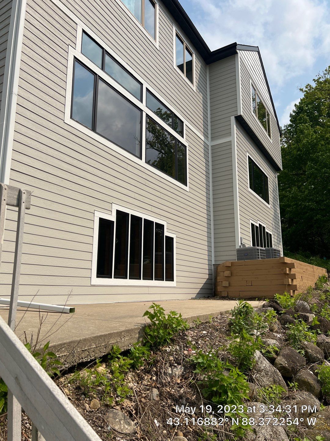 Siding Installation using LP Smart Siding by Total Restoration Services