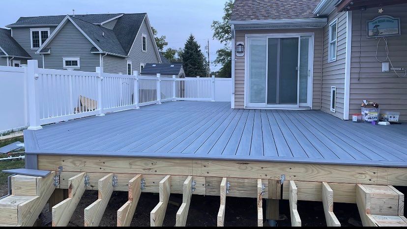 New Deck  in Spring Lake by deck guardian