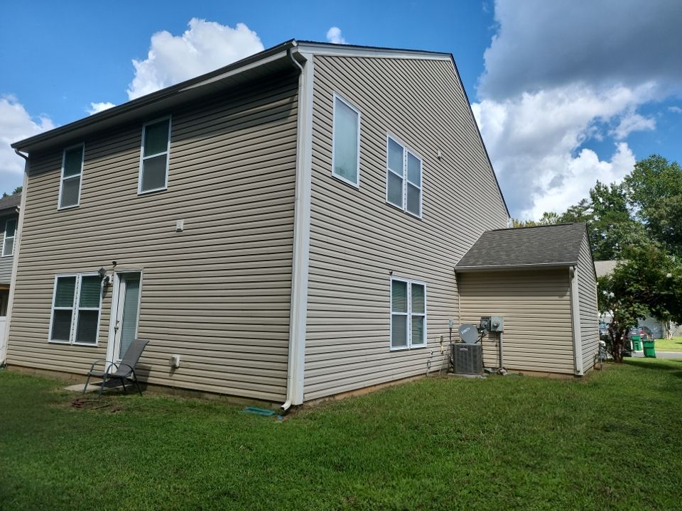 House Wash using cleaner by Power Wash Masters LLC