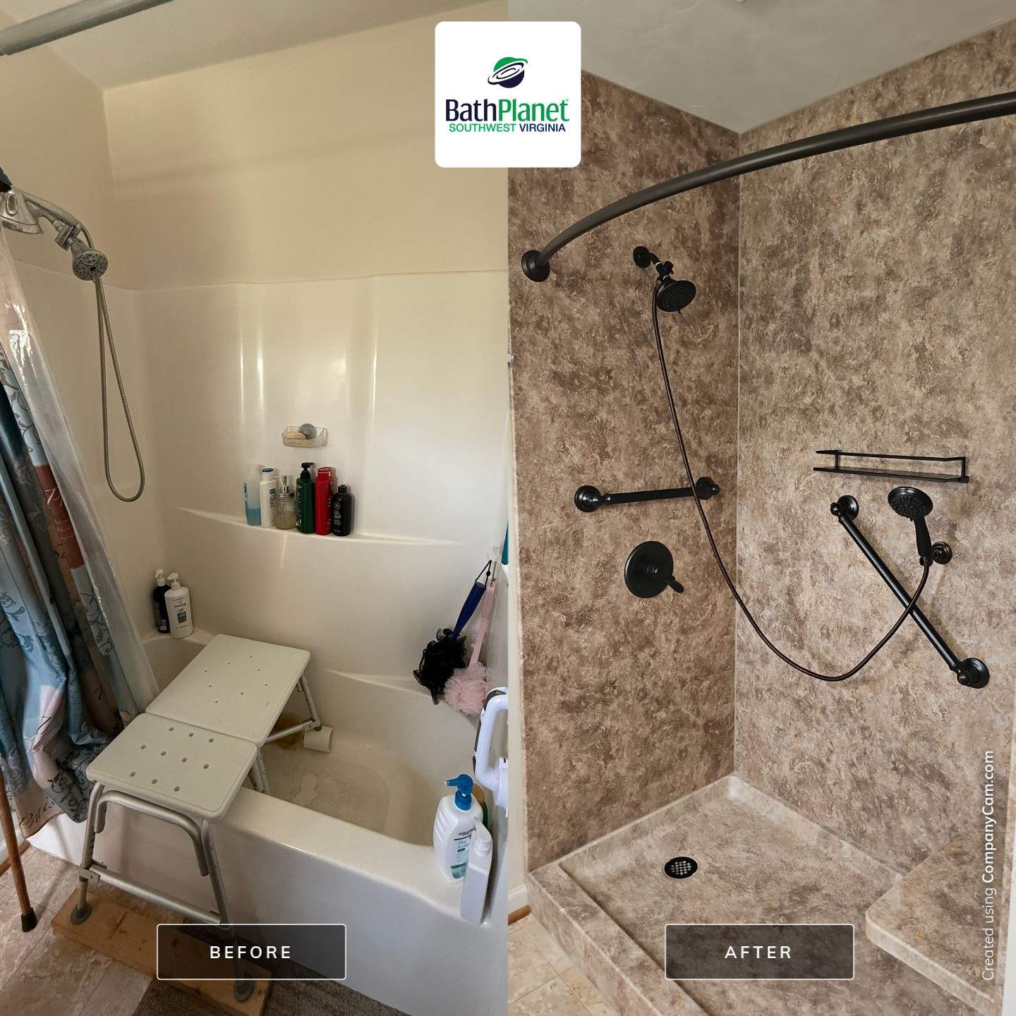 Safety comes first. by BathPlanet SW Virginia