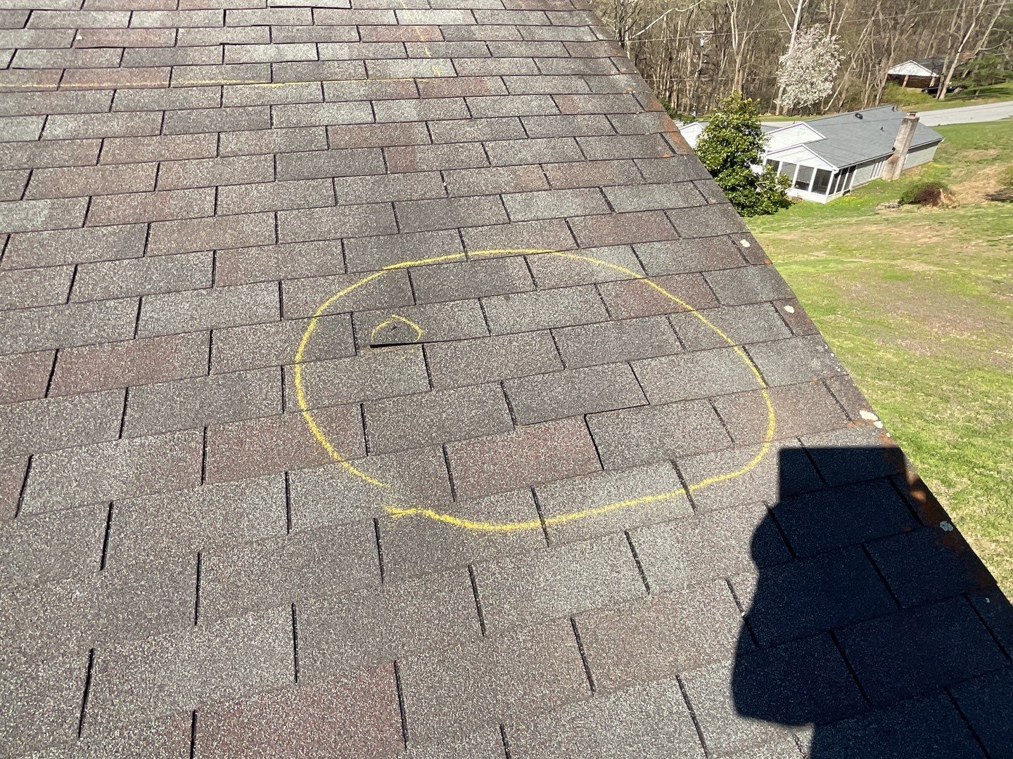 Residential Roofing Installation using Landmark Shingles Color Weatherwood by Alpha Design Services