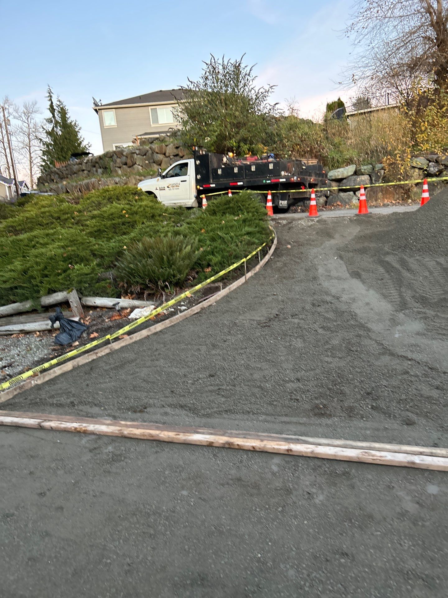 Raphil Haswega Concrete Driveway  by Jireh Asphalt & Concrete Inc 