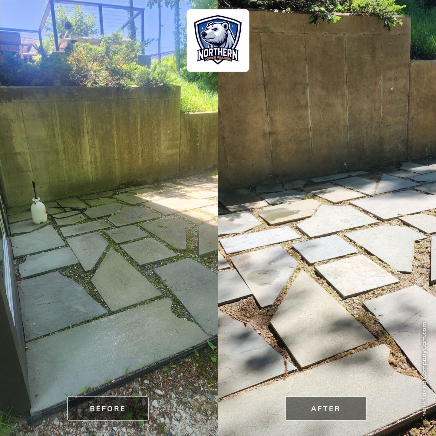Exterior Property Pressure Washing by Northern Power Washing LLC.