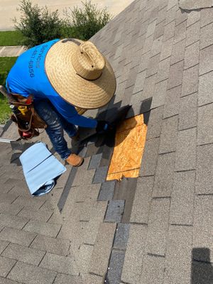 Residential Roofing Repair using Owen's Corning Duration (Lifetime) Shingles