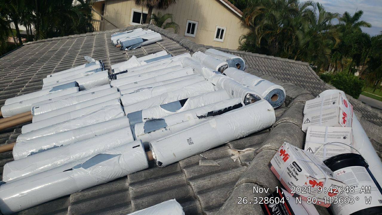 Residential Roofing Installation using WestLake Roofing Tile by BLUES BROTHERS CONSTRUCTION CORP