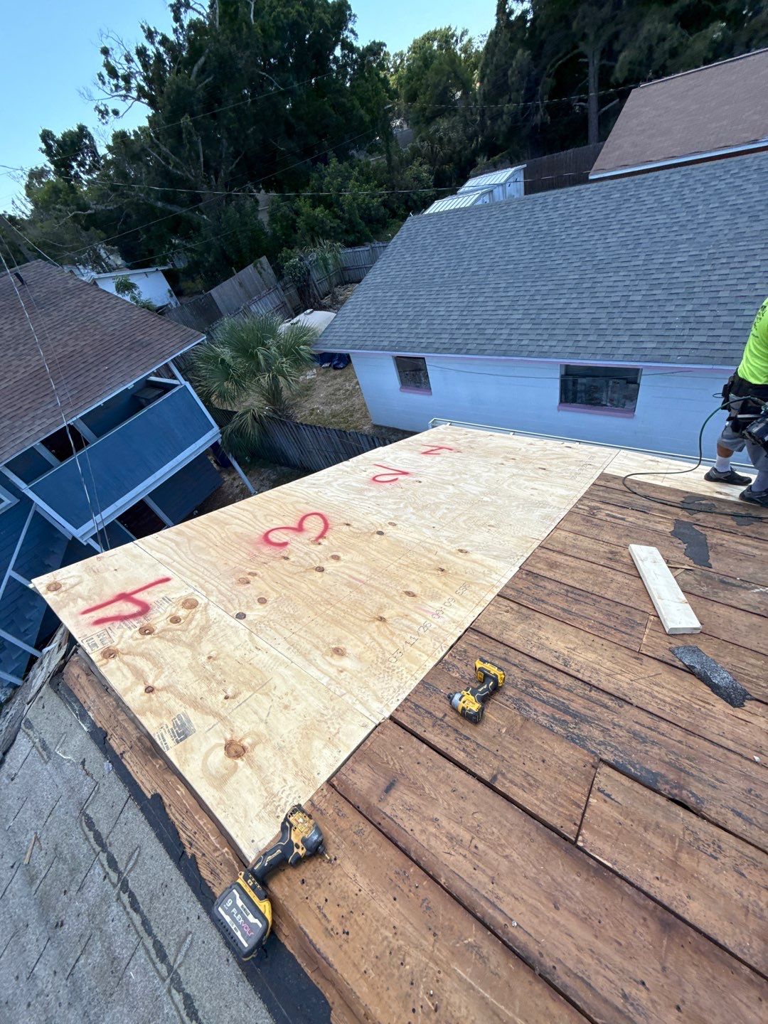 Project in St. Petersburg 33711 by Mitchell Roofing Company LLC 