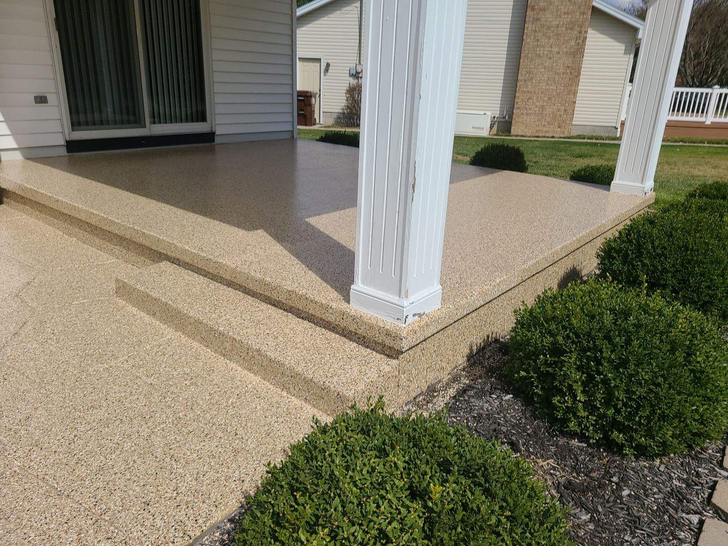 Porch & Patio in Sandstone - Poland, OH by Alexander Concrete Coatings