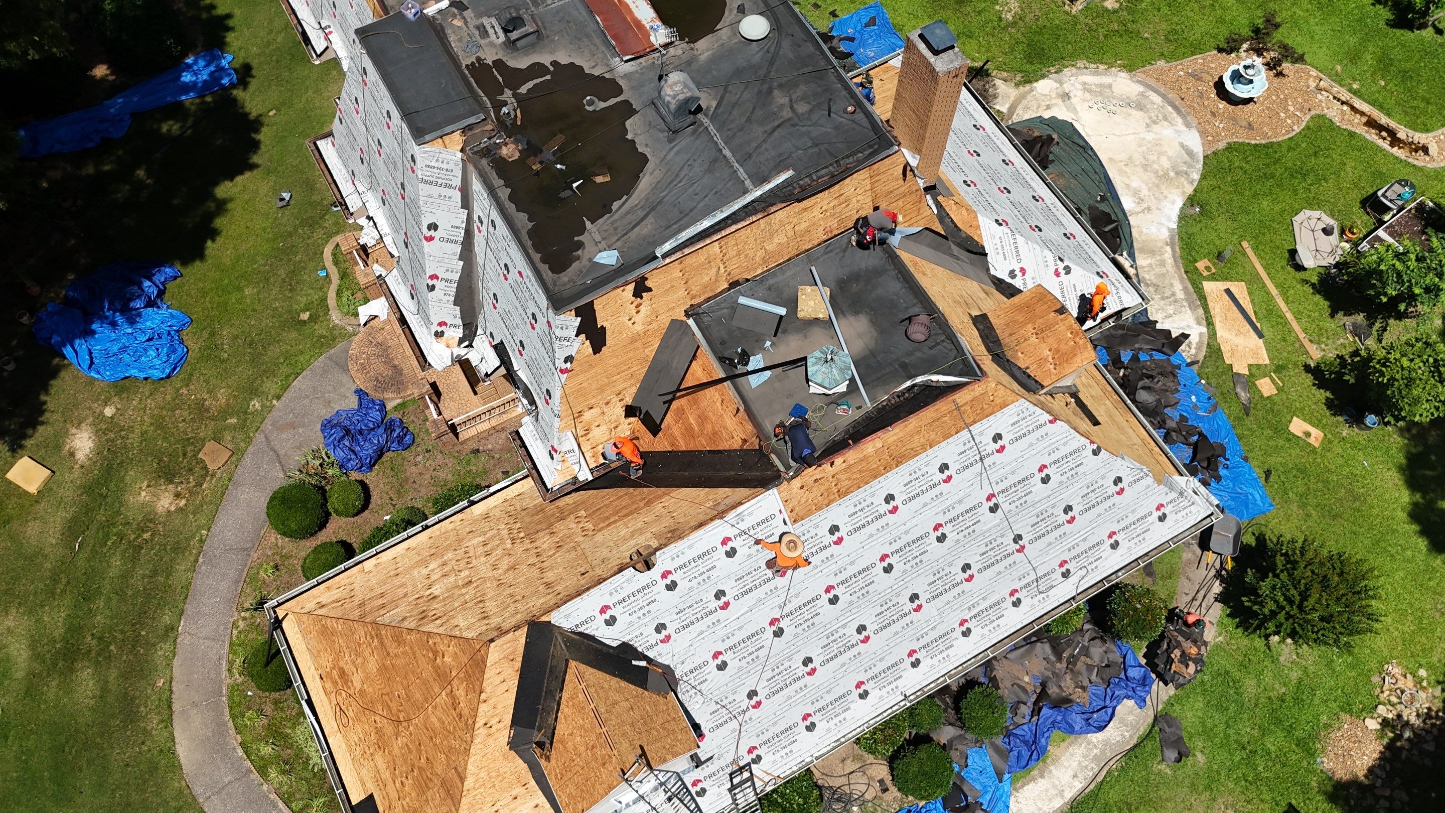 Commercial Flat Top Roof by Roof Bullies