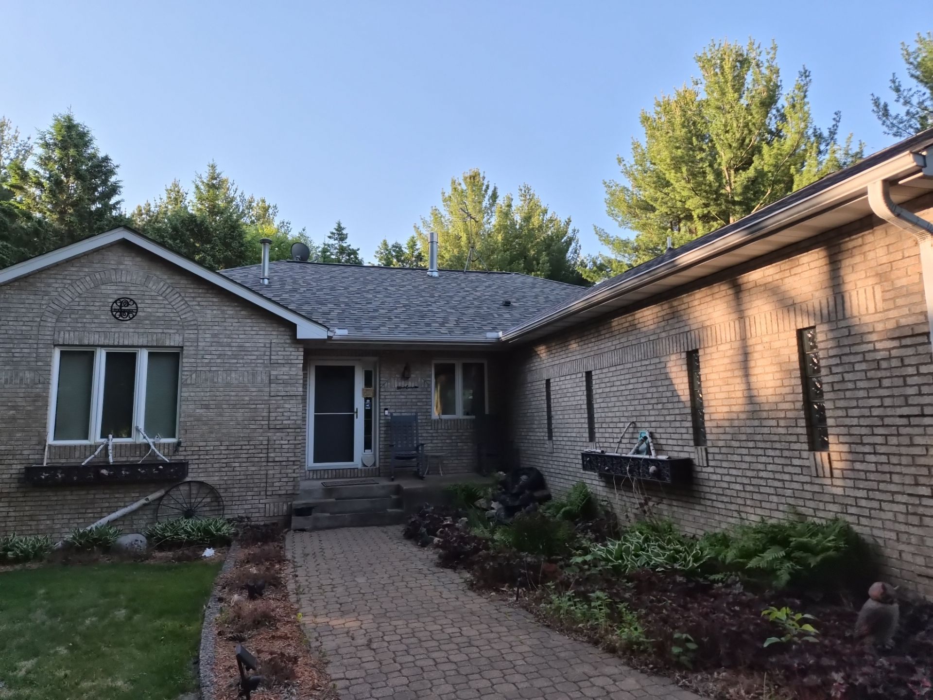 Before & After with New Shingles
