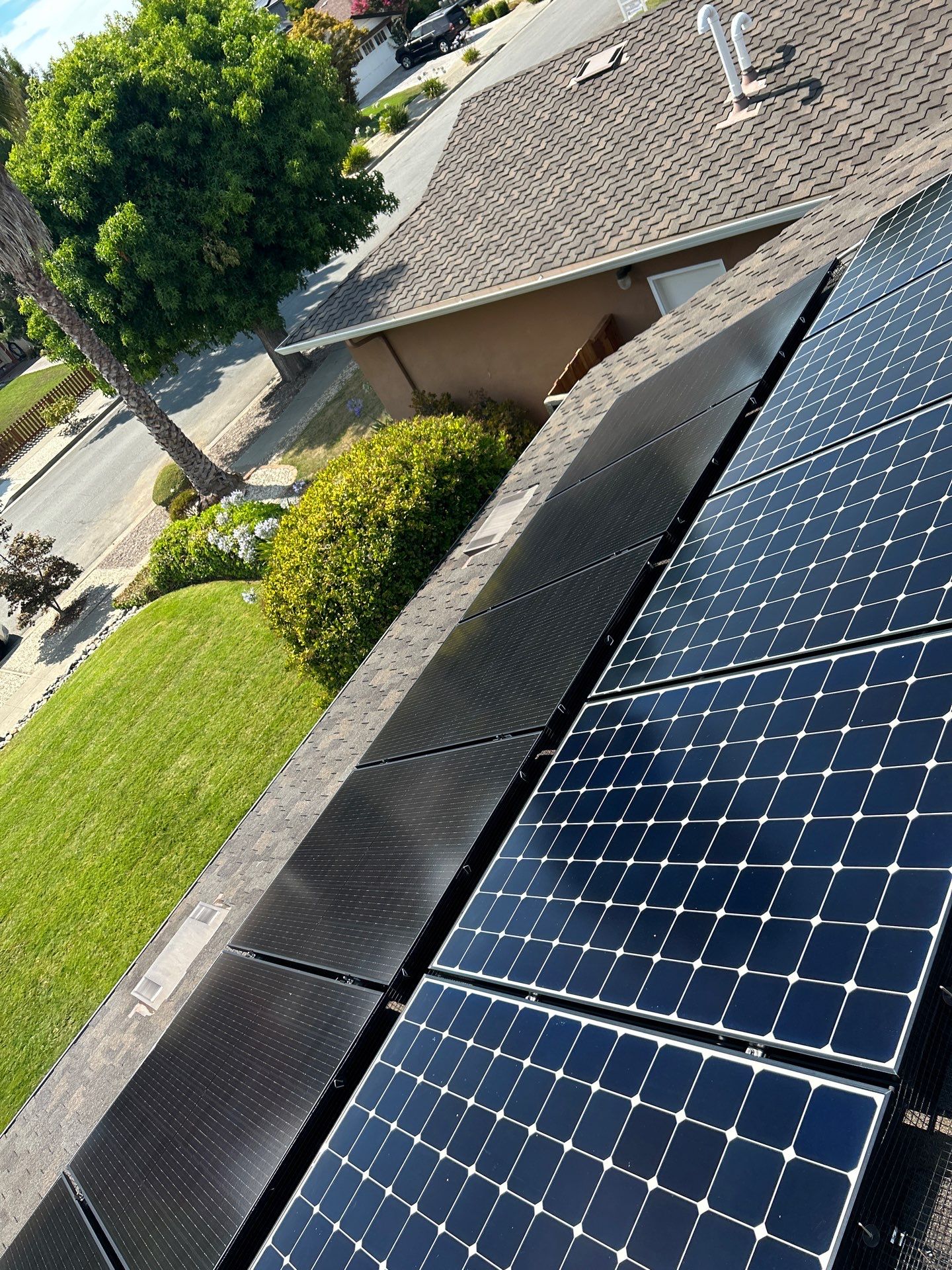 Solar Panel Critter Guard Installation by All One Solar Shine
