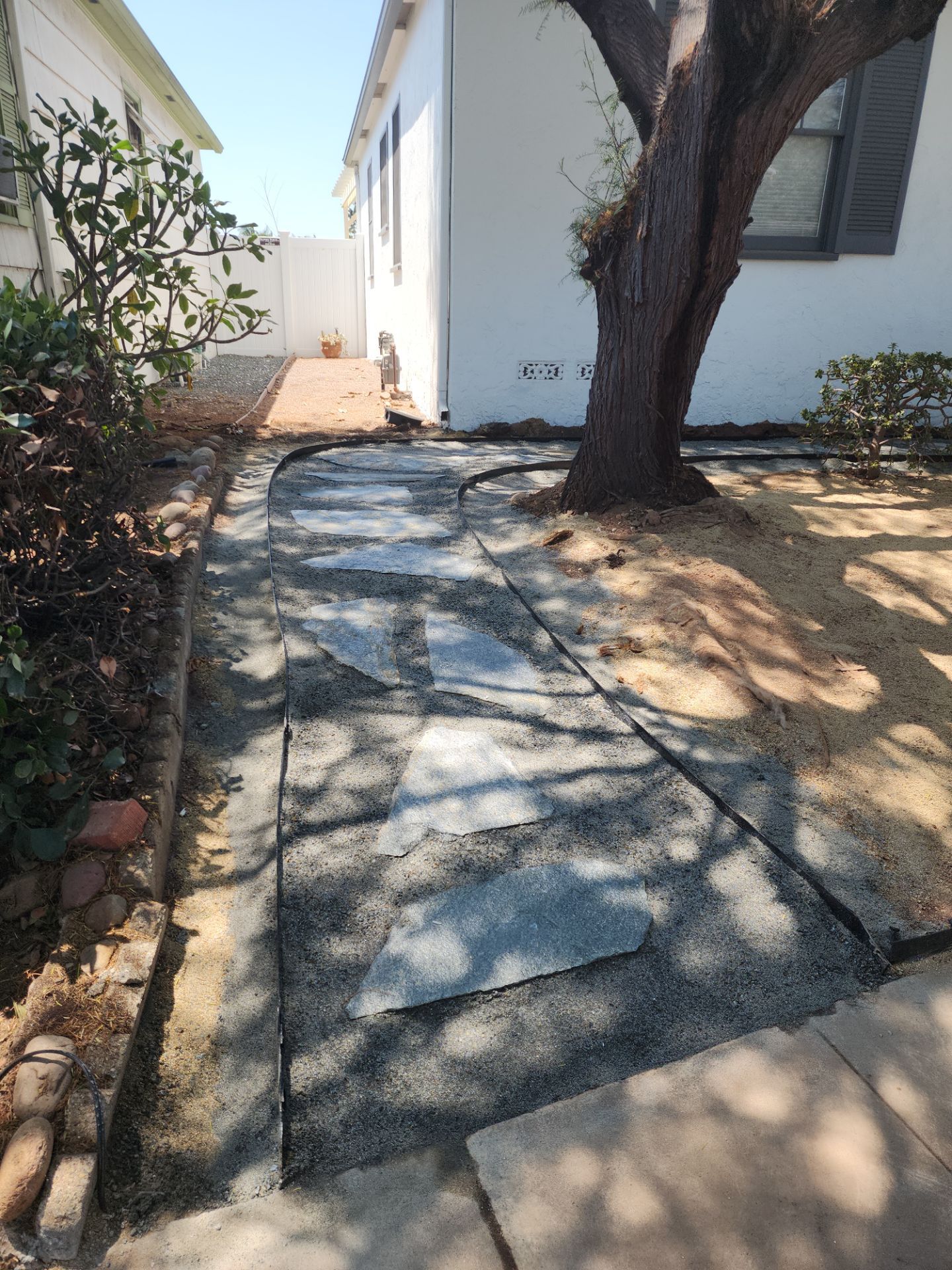 Xeriscape Transformation with River Rock and Irrigation in San Diego by Yard Techs