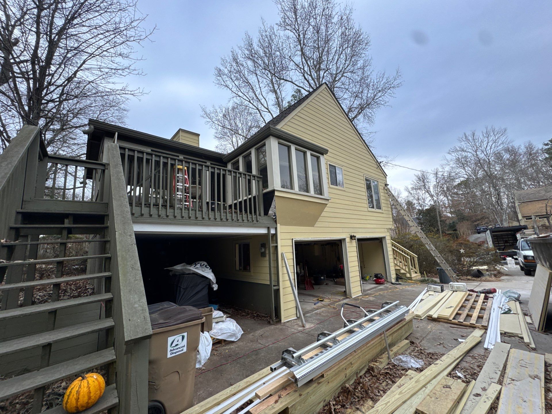 Full Exterior Siding Replacement and Deck Renovation in Marietta by Swift Home Renovations