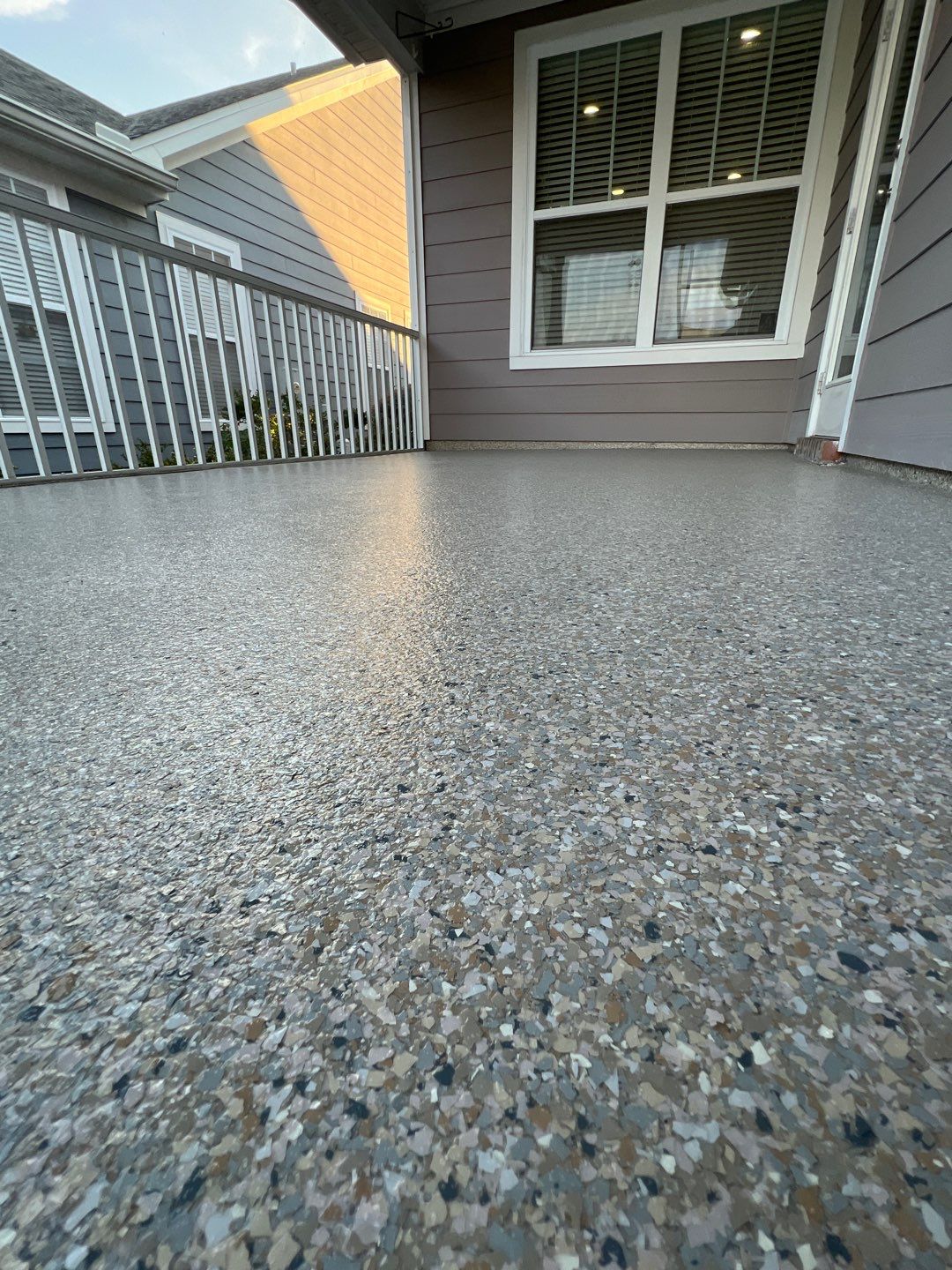 STUNNING dream floors, in the blink of an eye 😉 by Deese Elite Concrete Coatings