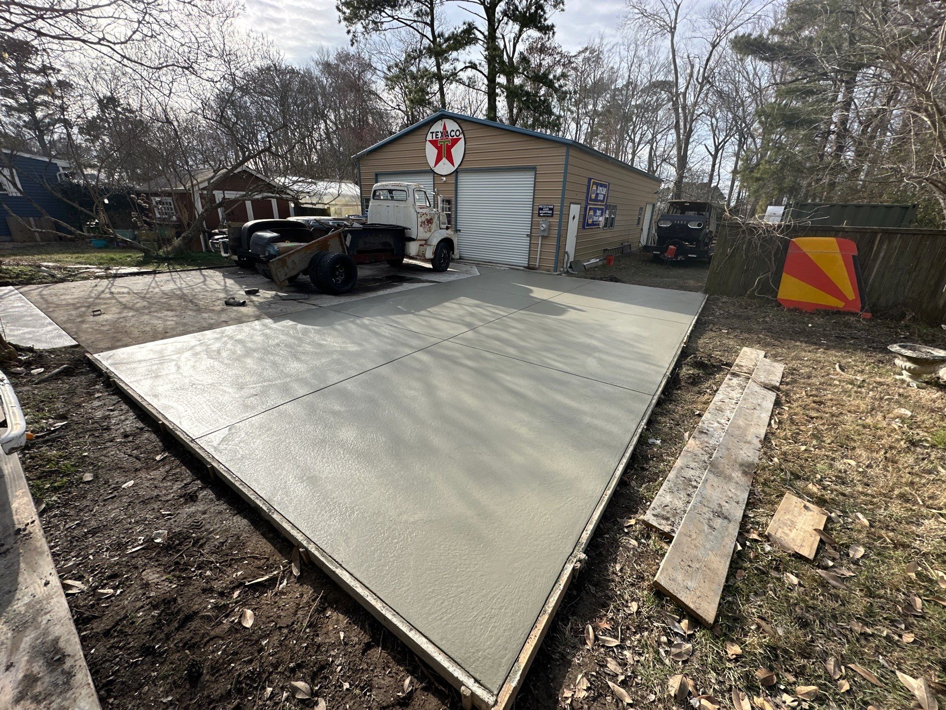 Project in Virginia Beach by Sam The Concrete Man Virginia Beach