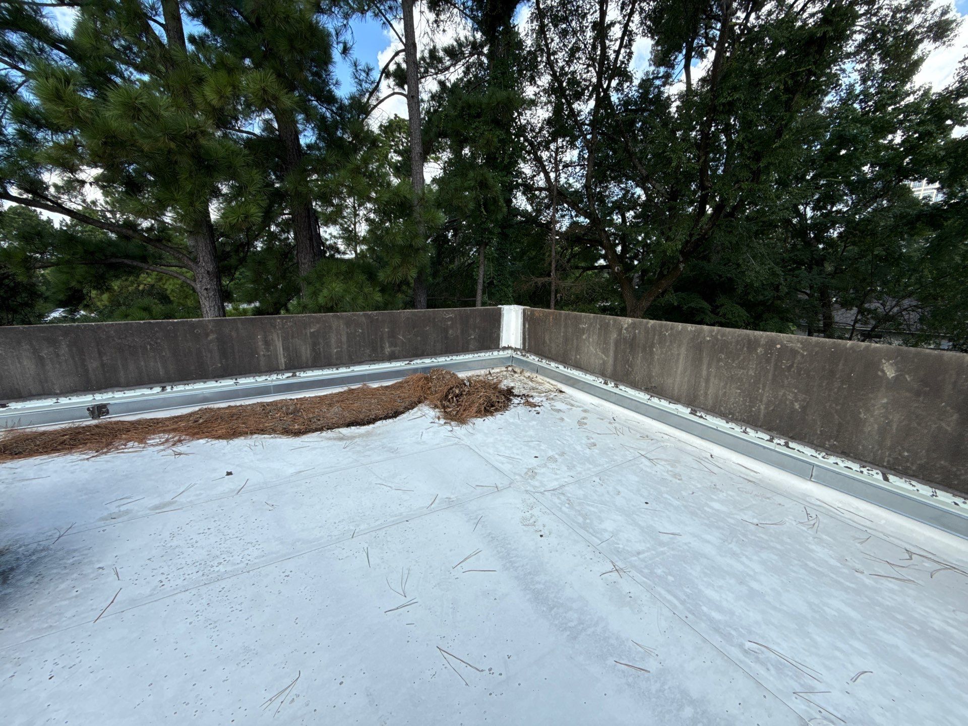 TPO Commercial Roof Replacement in The Woodlands by Abbott Roofing Company