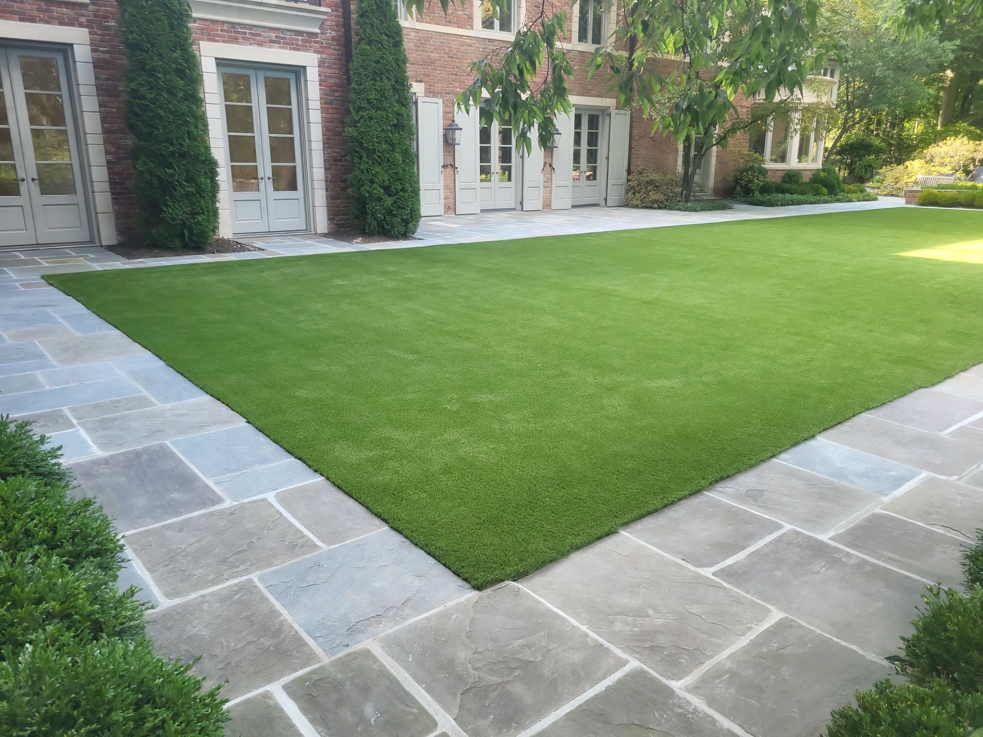 Premium Artificial Turf Lawn Installation by Southwest Greens Midwest