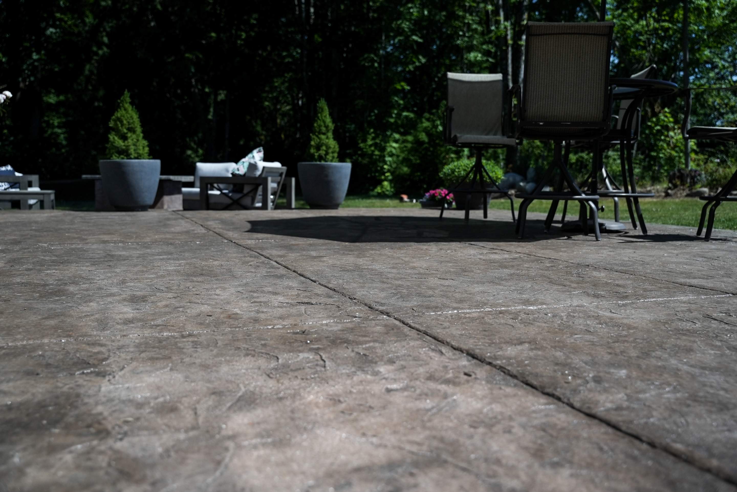 Mandy | Stamped Concrete Patio & Driveway by Jireh Asphalt & Concrete Inc 