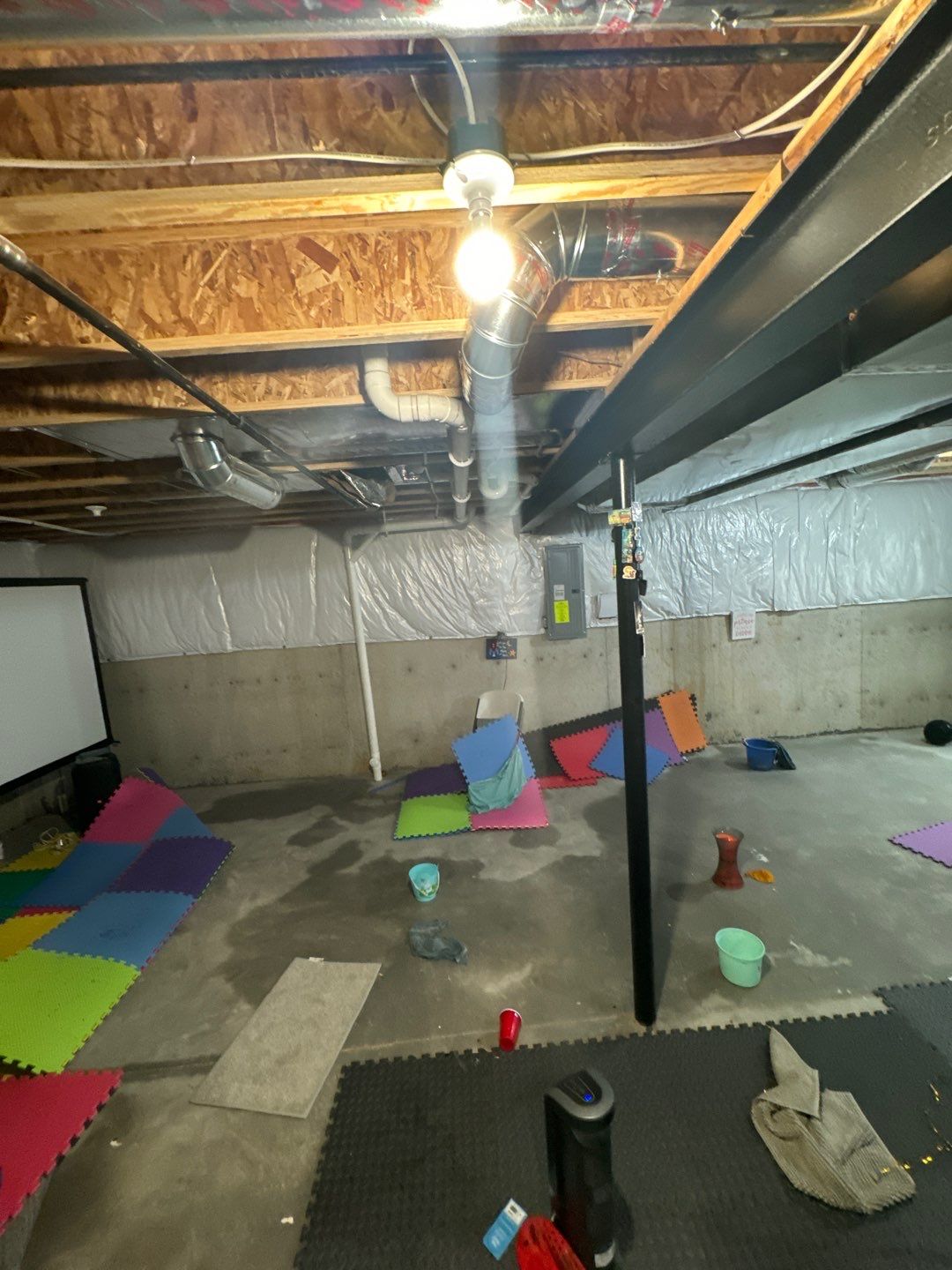 Project in South Lyon by EzDry Water Mitigation & Property Restoration