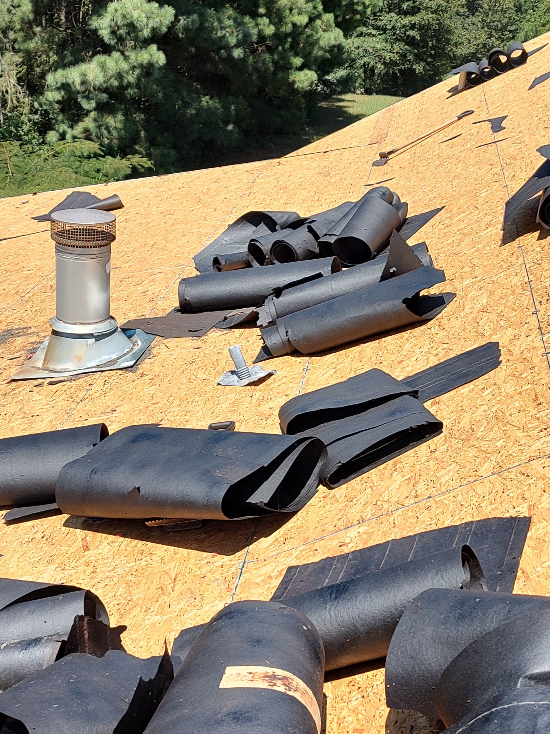 Residential Roofing Repair using Malarkey Highlander: Natural Wood by Hostetler Roofing