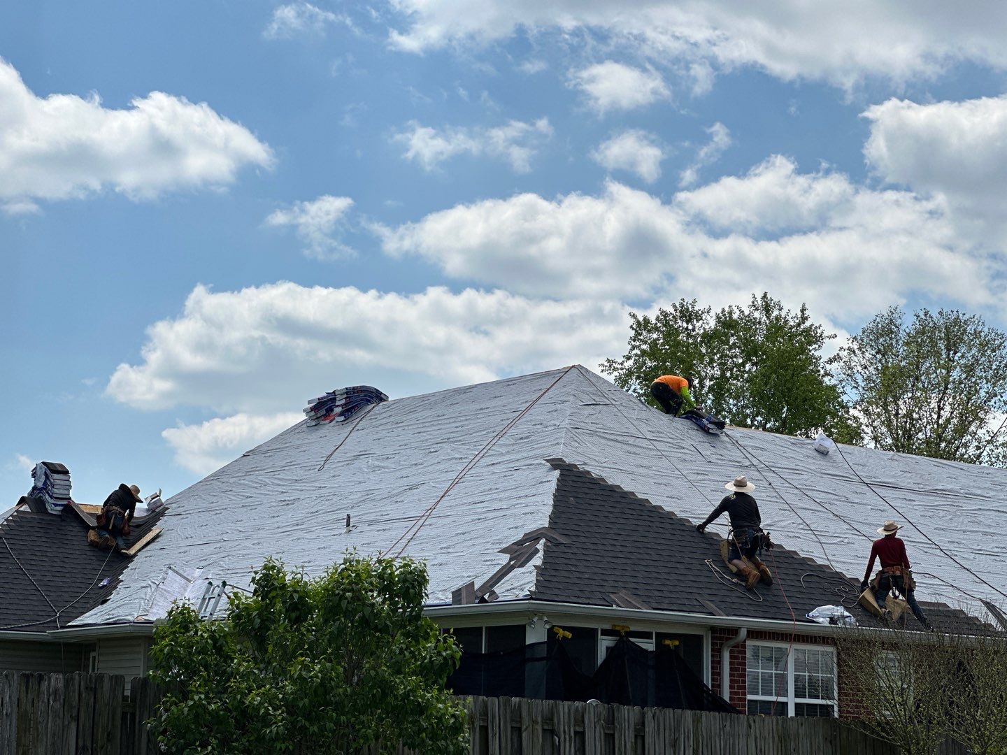 Residential Roofing Installation using GAF HDZ Roofing System  by Undersun Roofing 