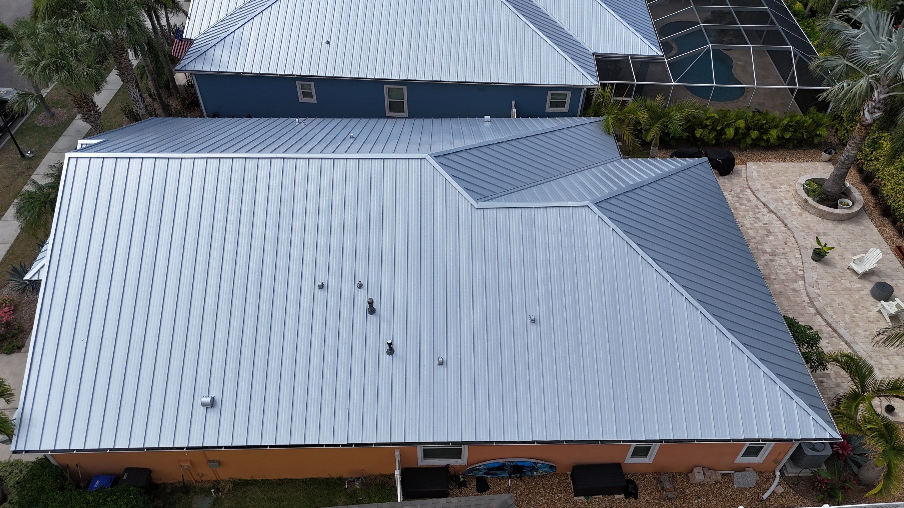 Roof replacement in Apollo Beach, FL. by Steadfast Roofing 