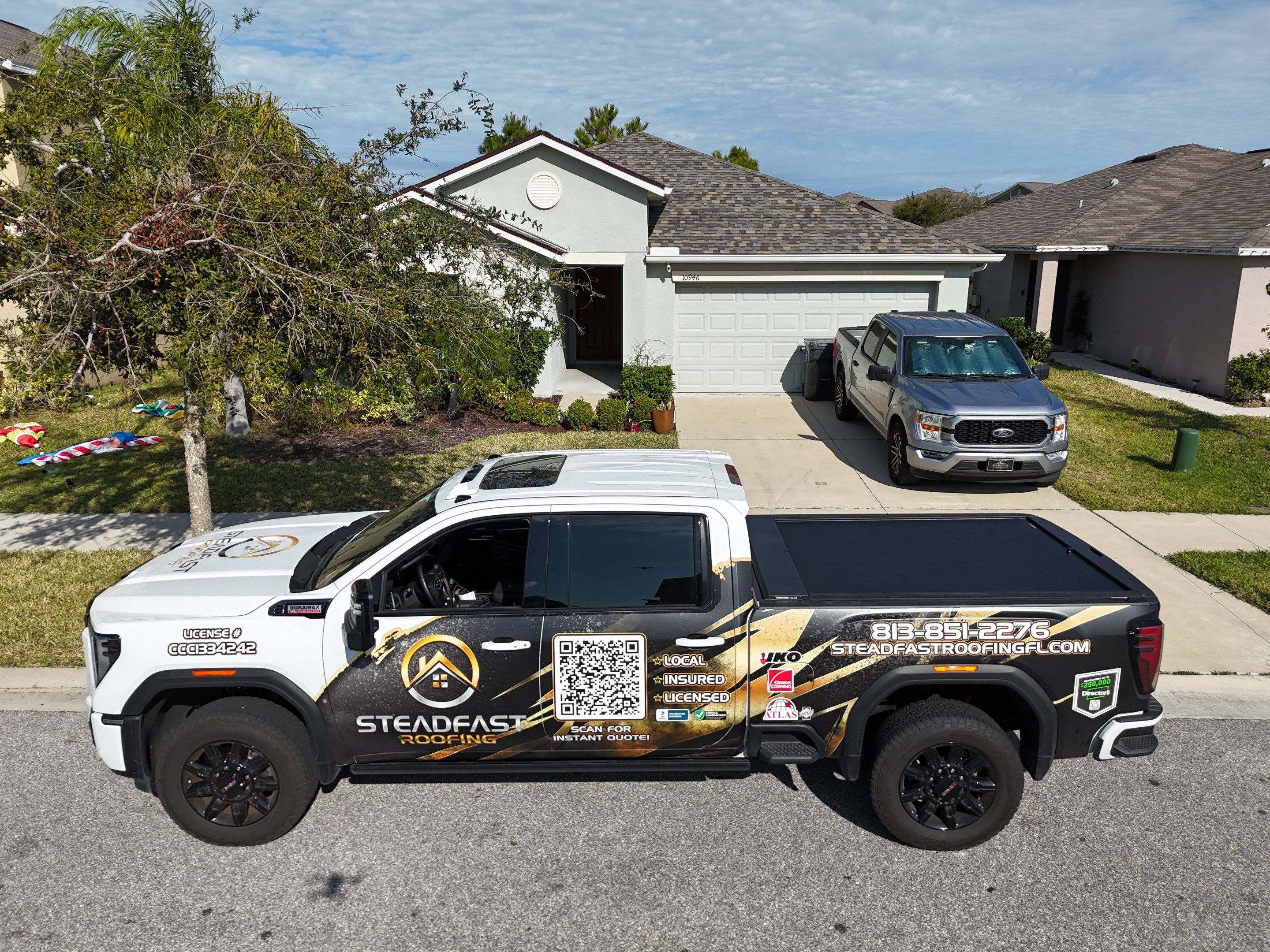 Roof Replacement in Wimauma FL. by Steadfast Roofing