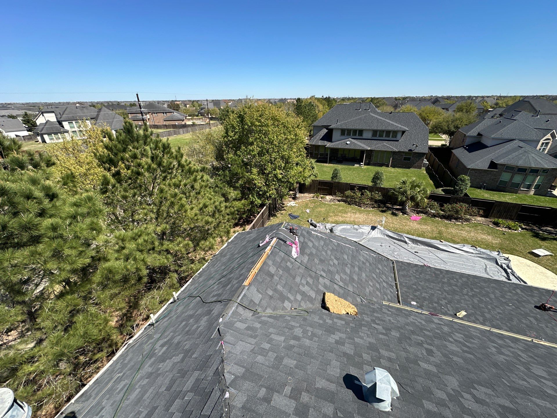 Project in Fulshear by Motion Roofing