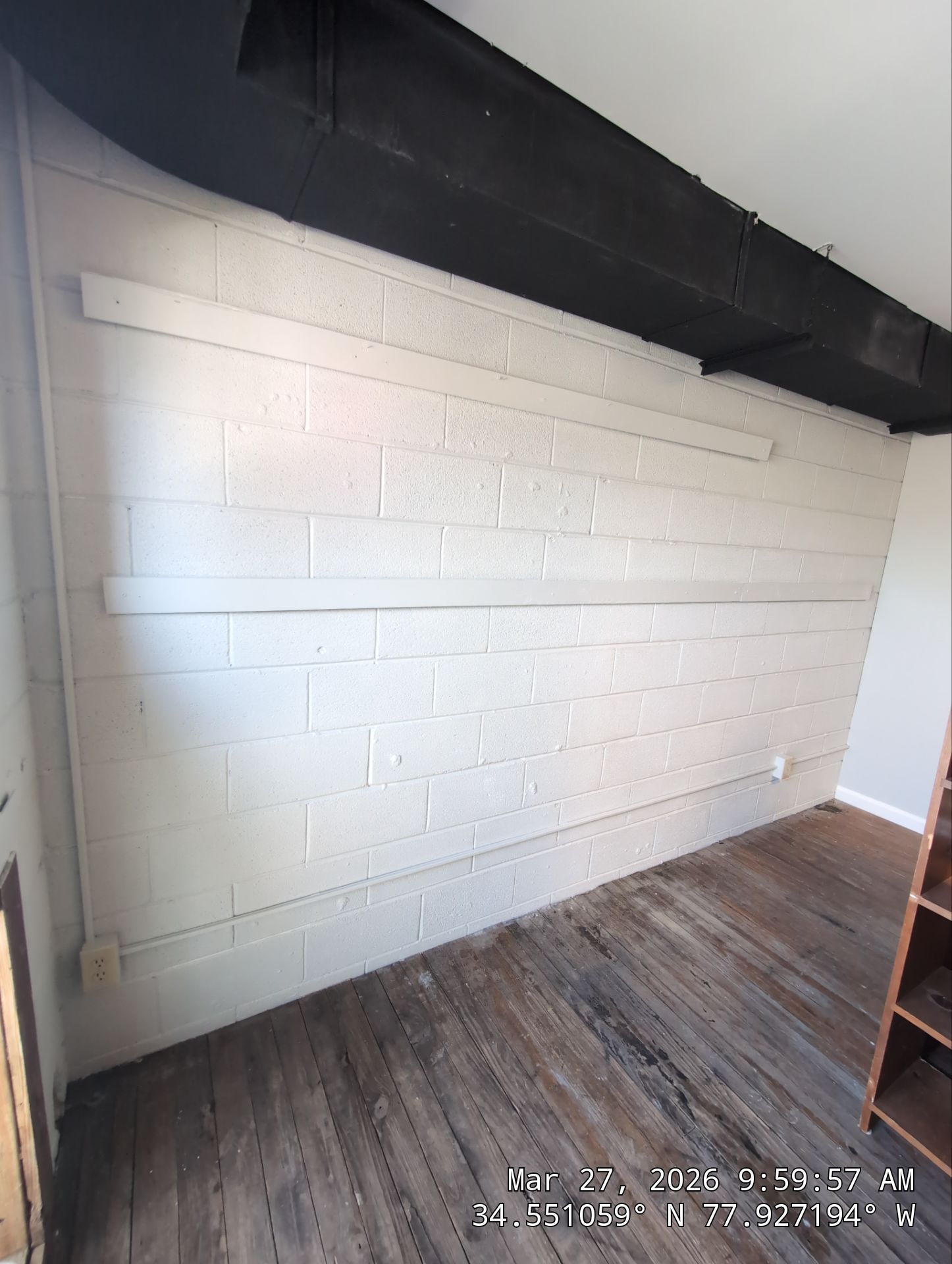 Burgaw Commercial Office Accent Wall Installation by RGR Construction and Roofing, LLC