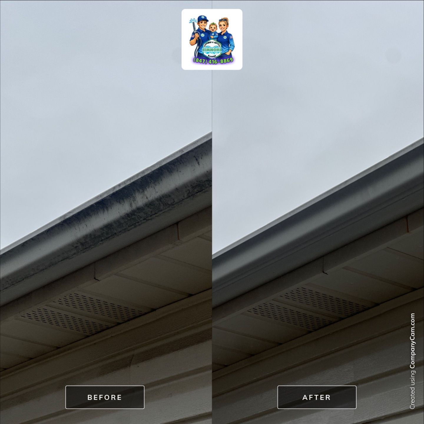 Project in Lake Villa by Simmons Power & Soft Washing