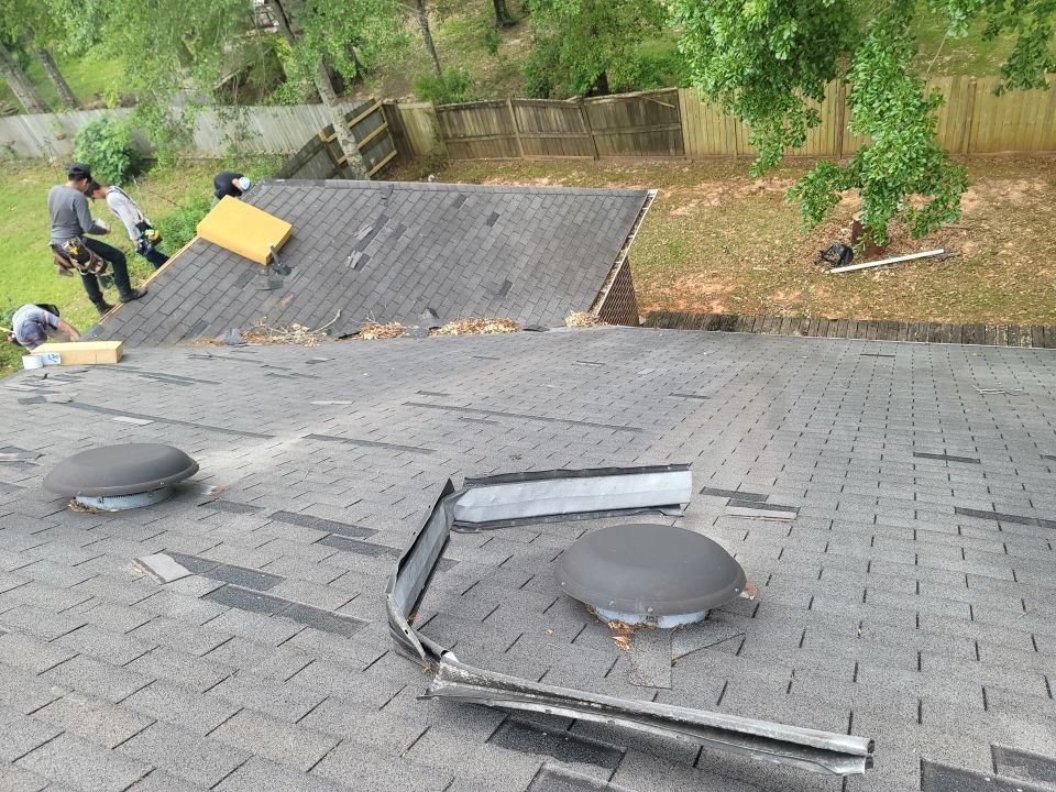 Residential Roofing Installation using Roof Replacement by American Roofing & Construction LLC