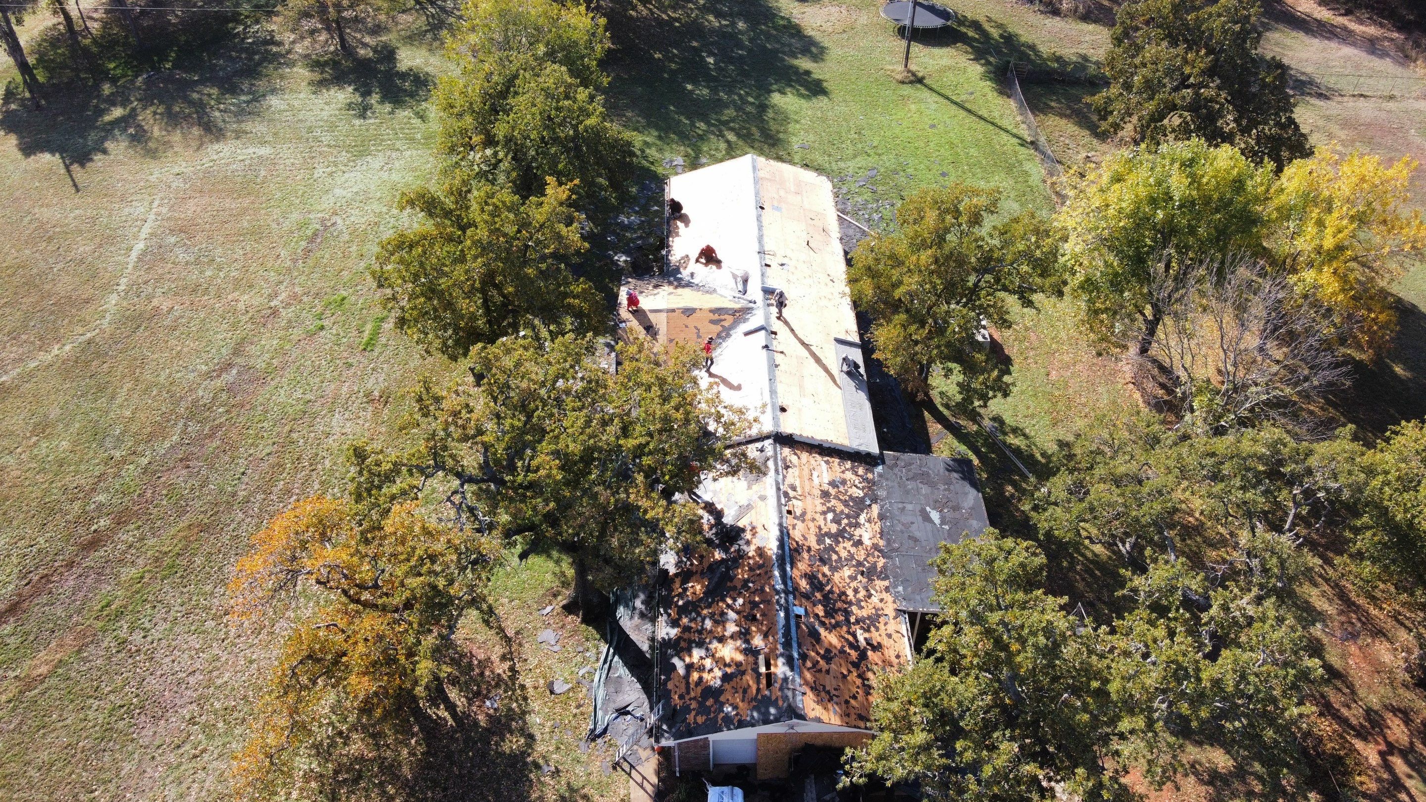 Residential Roofing Installation using GAF Natural Shadow  by A & H Roofing and Contracting