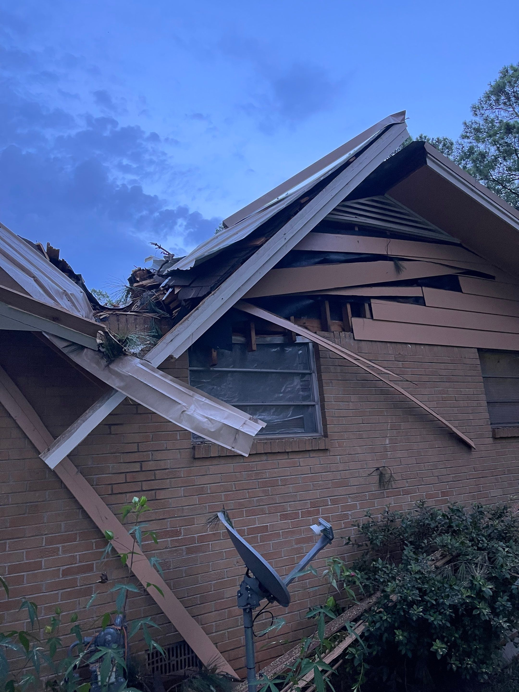 Emergency Roofing Services Metal Roof Replacement (Storm Restoration) by Mosaic Roofing Company