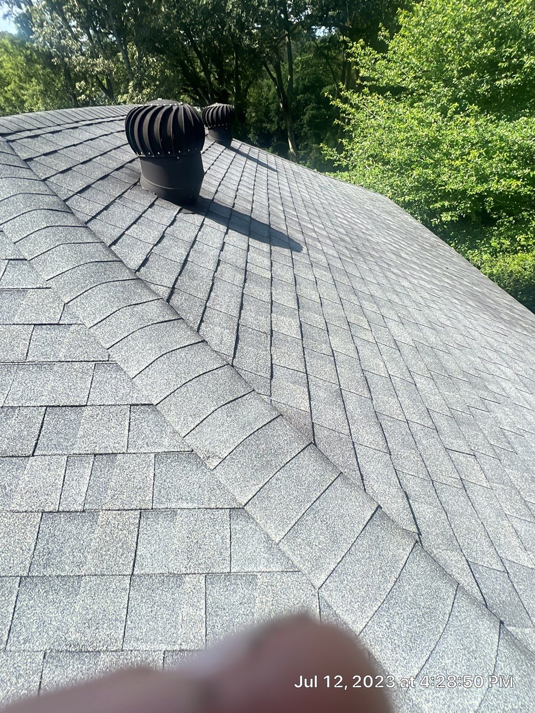 roof repair using 30 yr shingle by Nailed It Roofing & Remodeling LLC