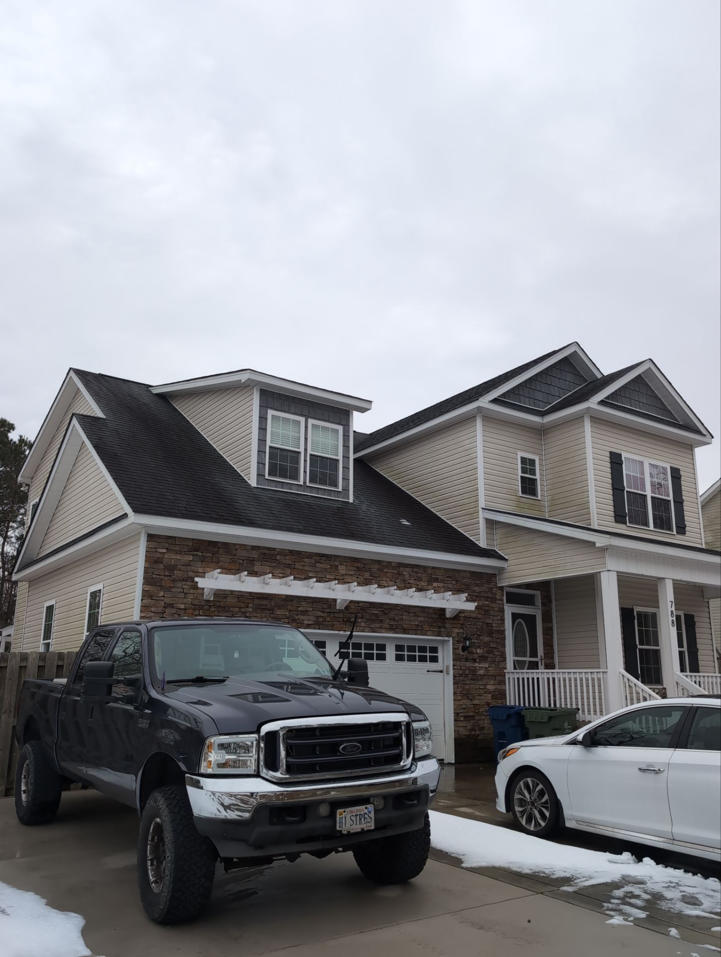 Sneads Ferry FORTIFIED Roof Replacement with Charcoal Black Landmark Shingles by RGR Construction and Roofing, LLC