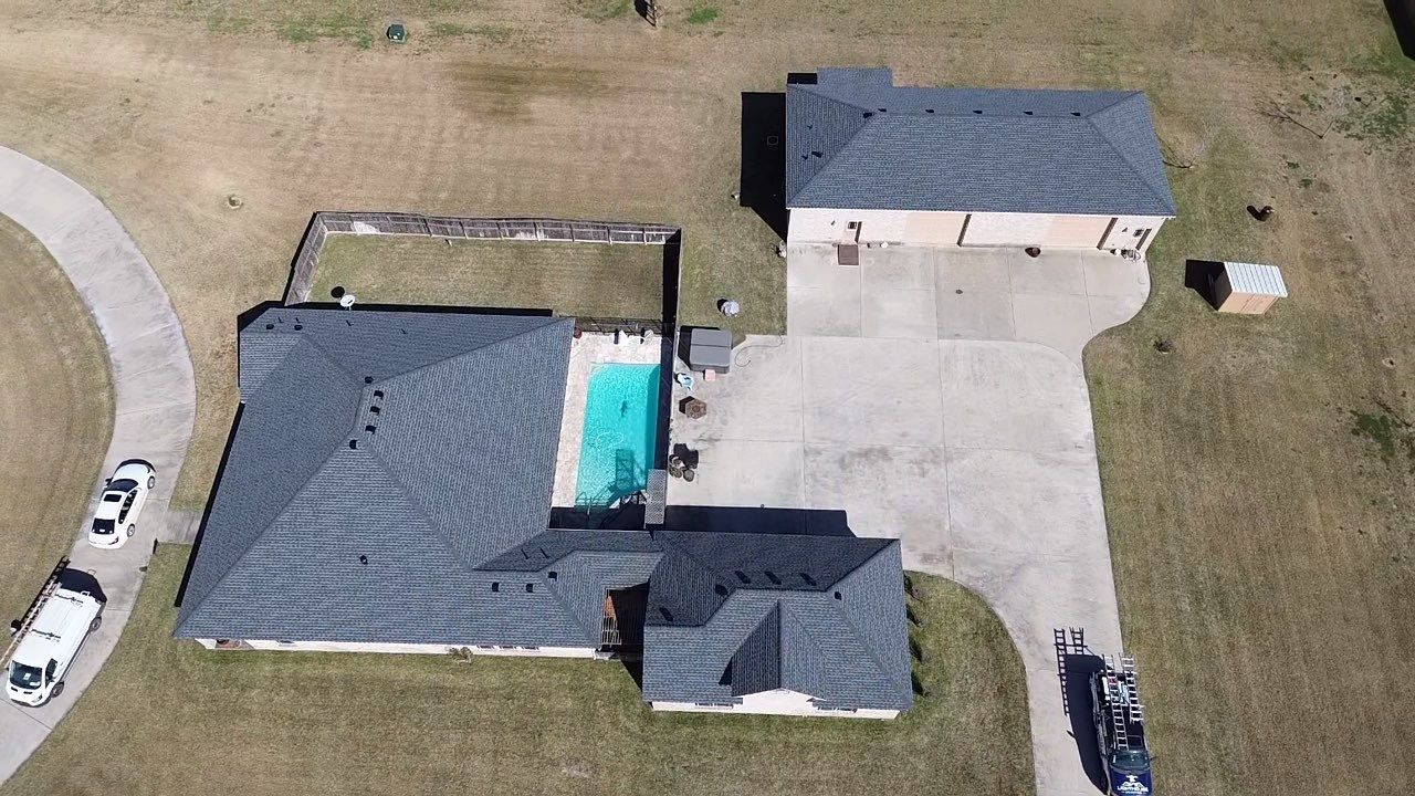 Residential Roofing Installation using GAF HDZ Barkwood by Lighthouse Roofing